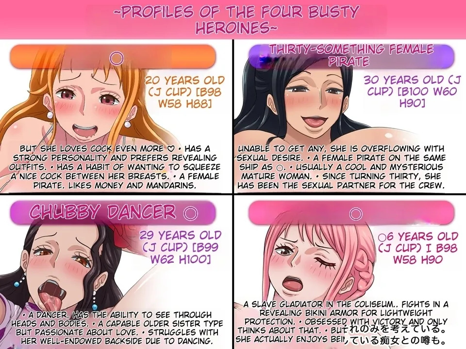 [mikanberry] Bakunyuu Bitch na Onnakaizoku-tachi ni Tanetsuke Segamarete Kaizokuou ni Naru Hima ga Nai (One Piece) (English) - Page 2