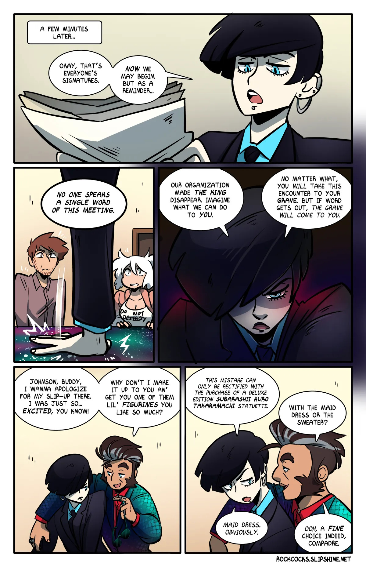 [Brad & Leslie Brown] The Rock Cocks - Track 18: Dealing with Devils [English] - Page 22