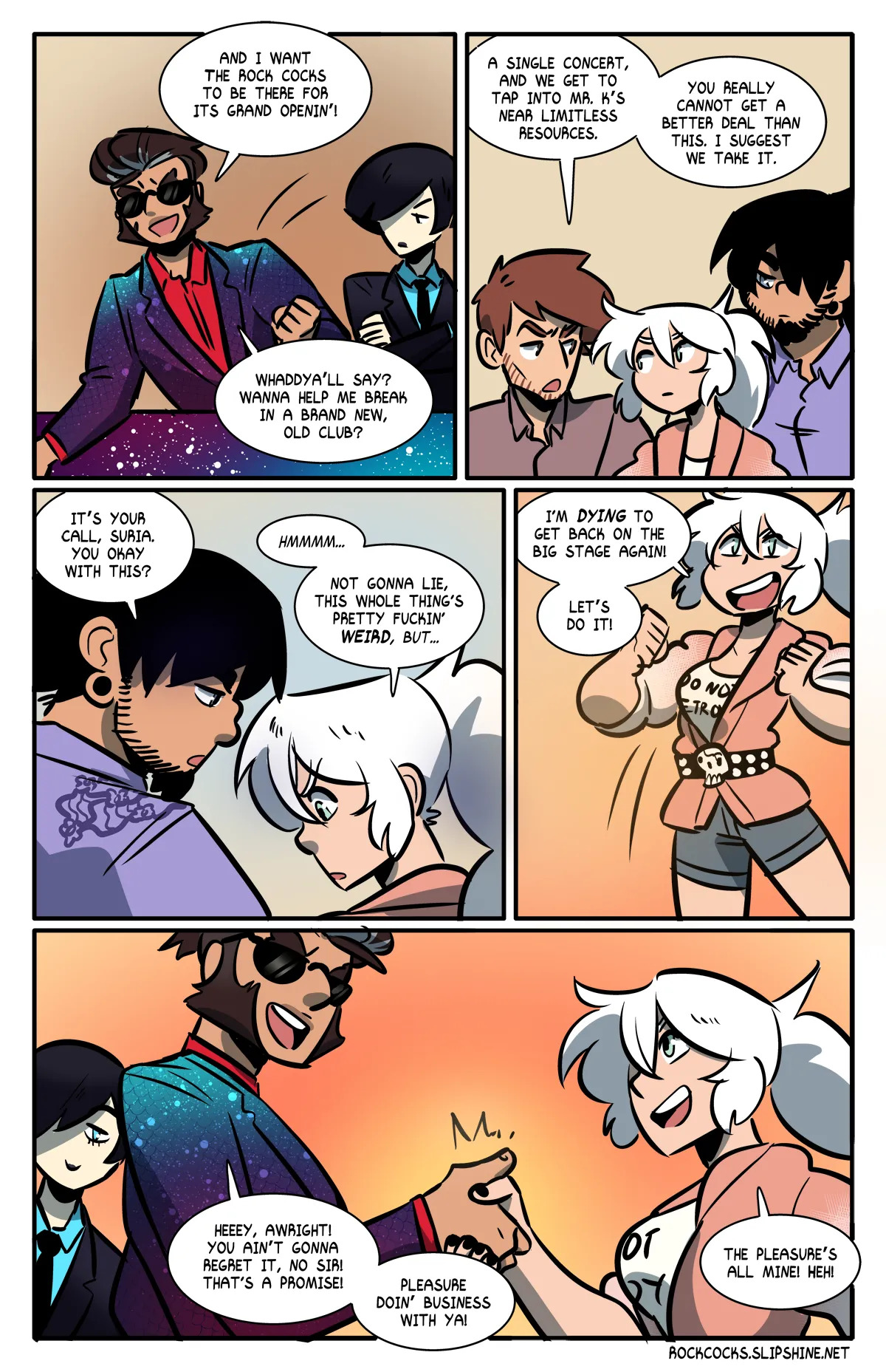 [Brad & Leslie Brown] The Rock Cocks - Track 18: Dealing with Devils [English] - Page 37