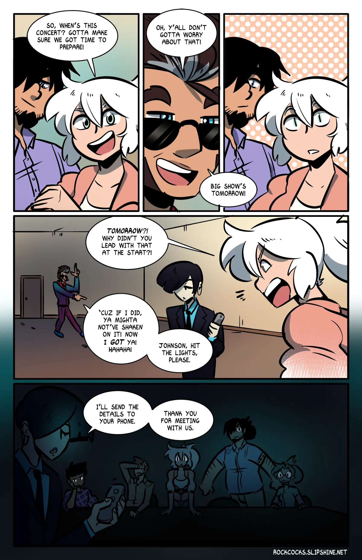 [Brad & Leslie Brown] The Rock Cocks - Track 18: Dealing with Devils [English] - Page 38