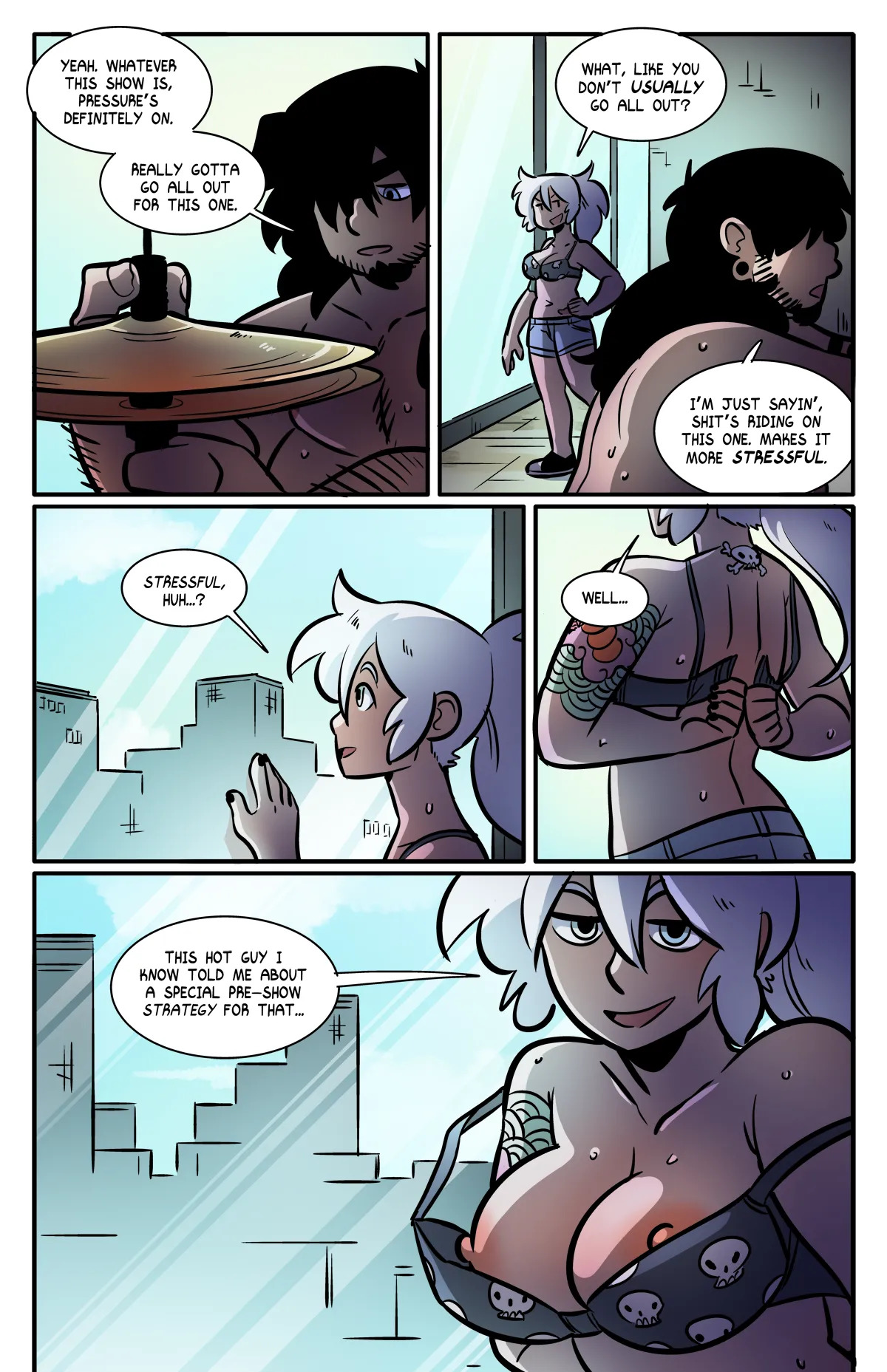 [Brad & Leslie Brown] The Rock Cocks - Track 19: Welcome to Hell [English] - Page 10