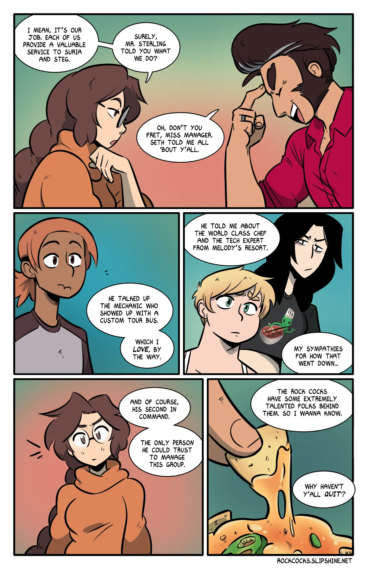 [Brad & Leslie Brown] The Rock Cocks - Track 19: Welcome to Hell [English] - Page 33