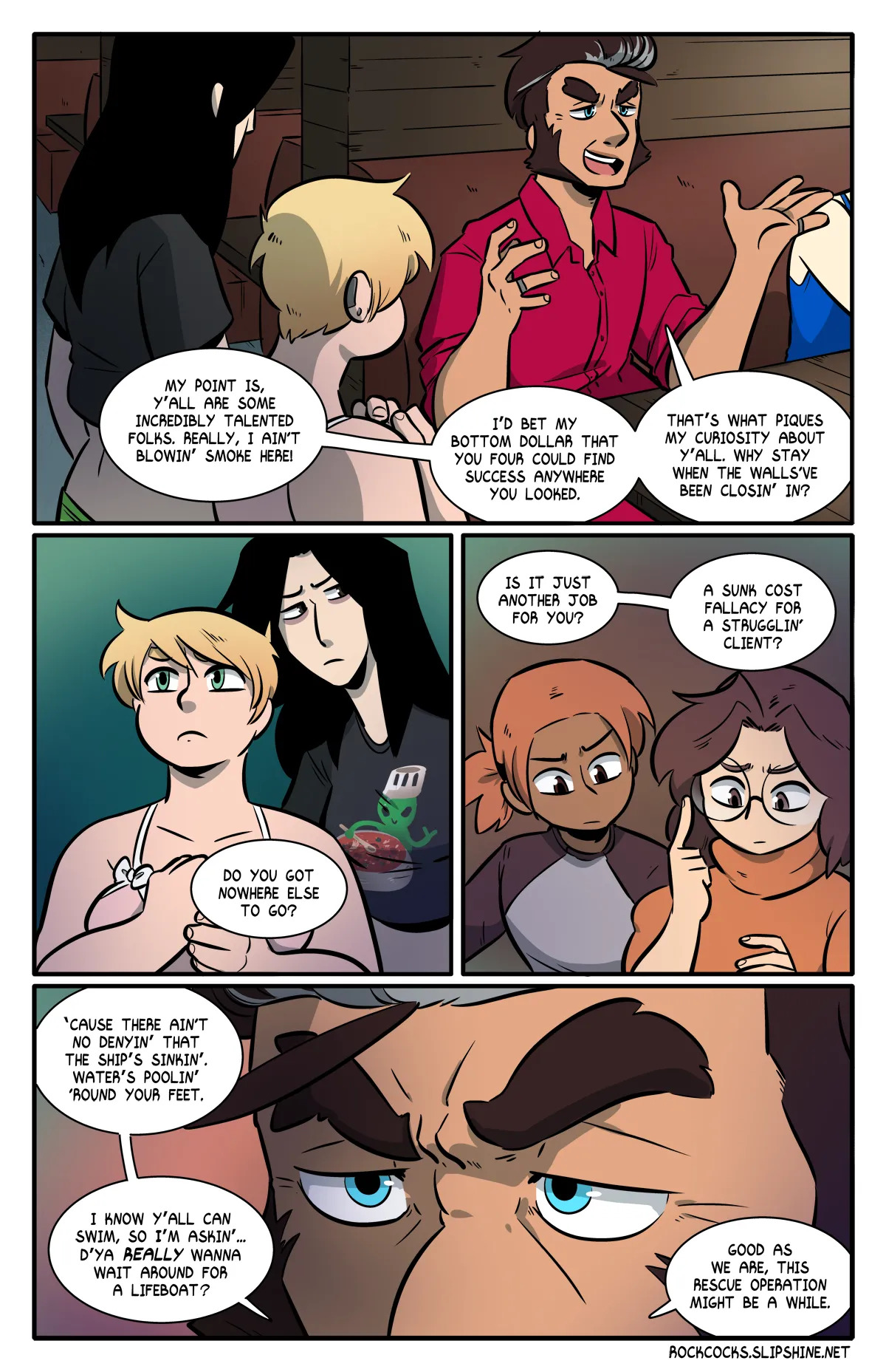 [Brad & Leslie Brown] The Rock Cocks - Track 19: Welcome to Hell [English] - Page 35
