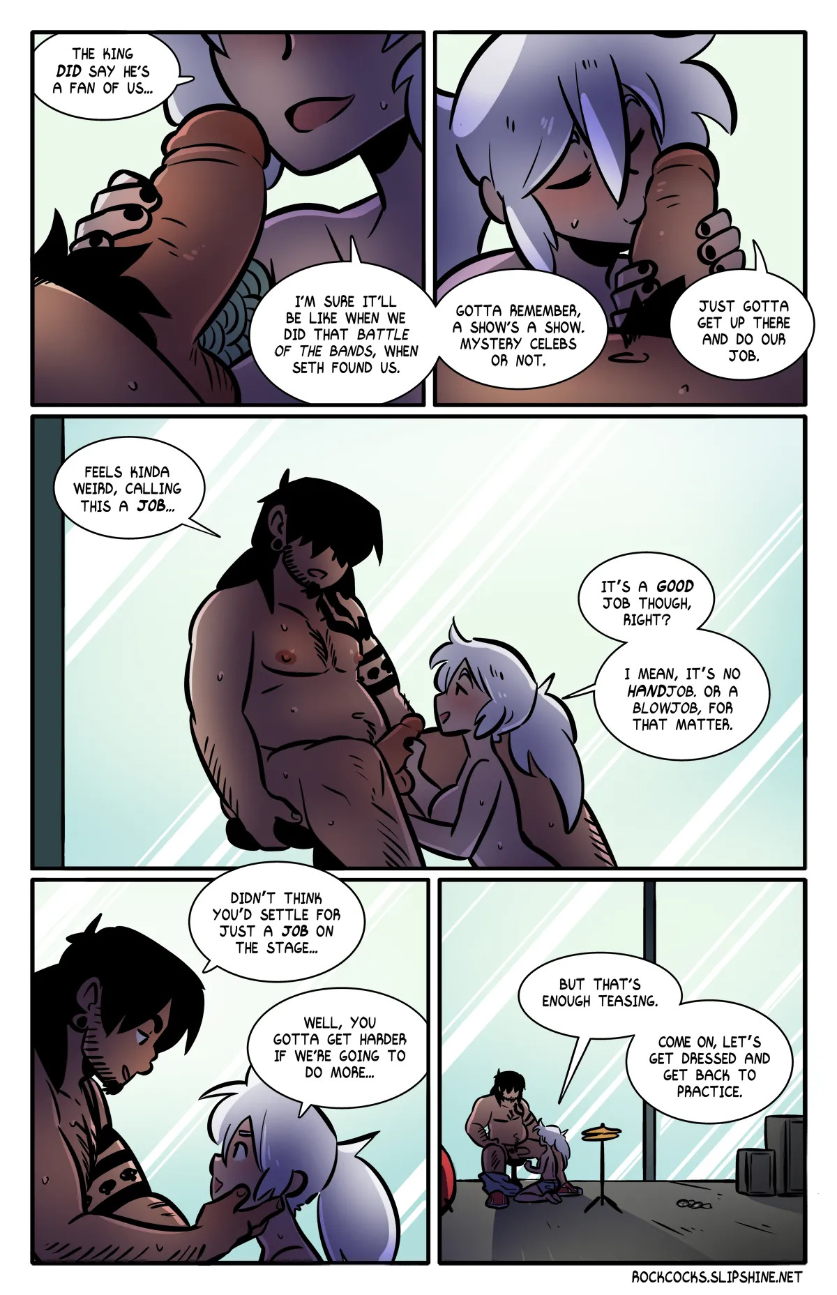 [Brad & Leslie Brown] The Rock Cocks - Track 19: Welcome to Hell [English] - Page 43