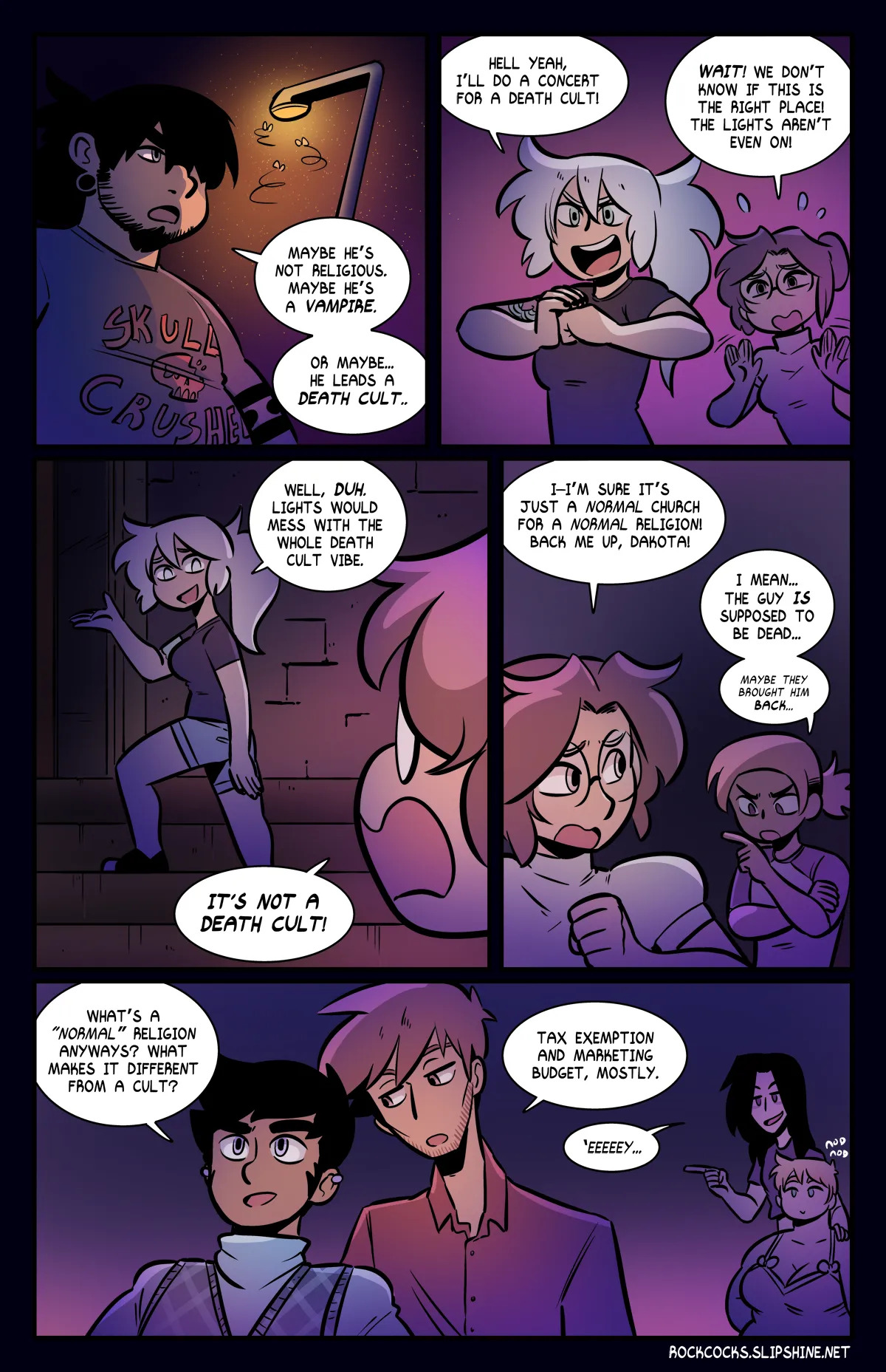 [Brad & Leslie Brown] The Rock Cocks - Track 19: Welcome to Hell [English] - Page 54