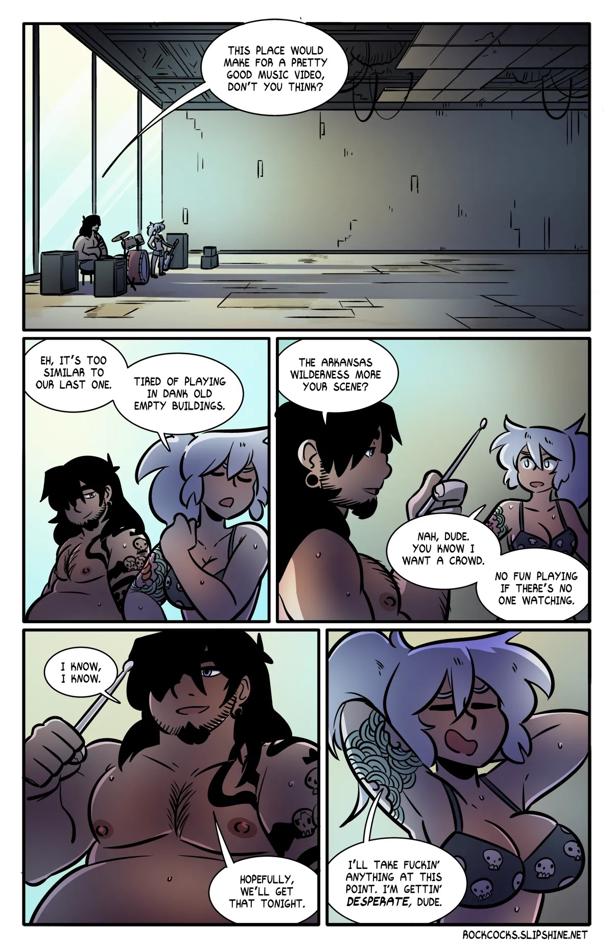 [Brad & Leslie Brown] The Rock Cocks - Track 19: Welcome to Hell [English] - Page 9