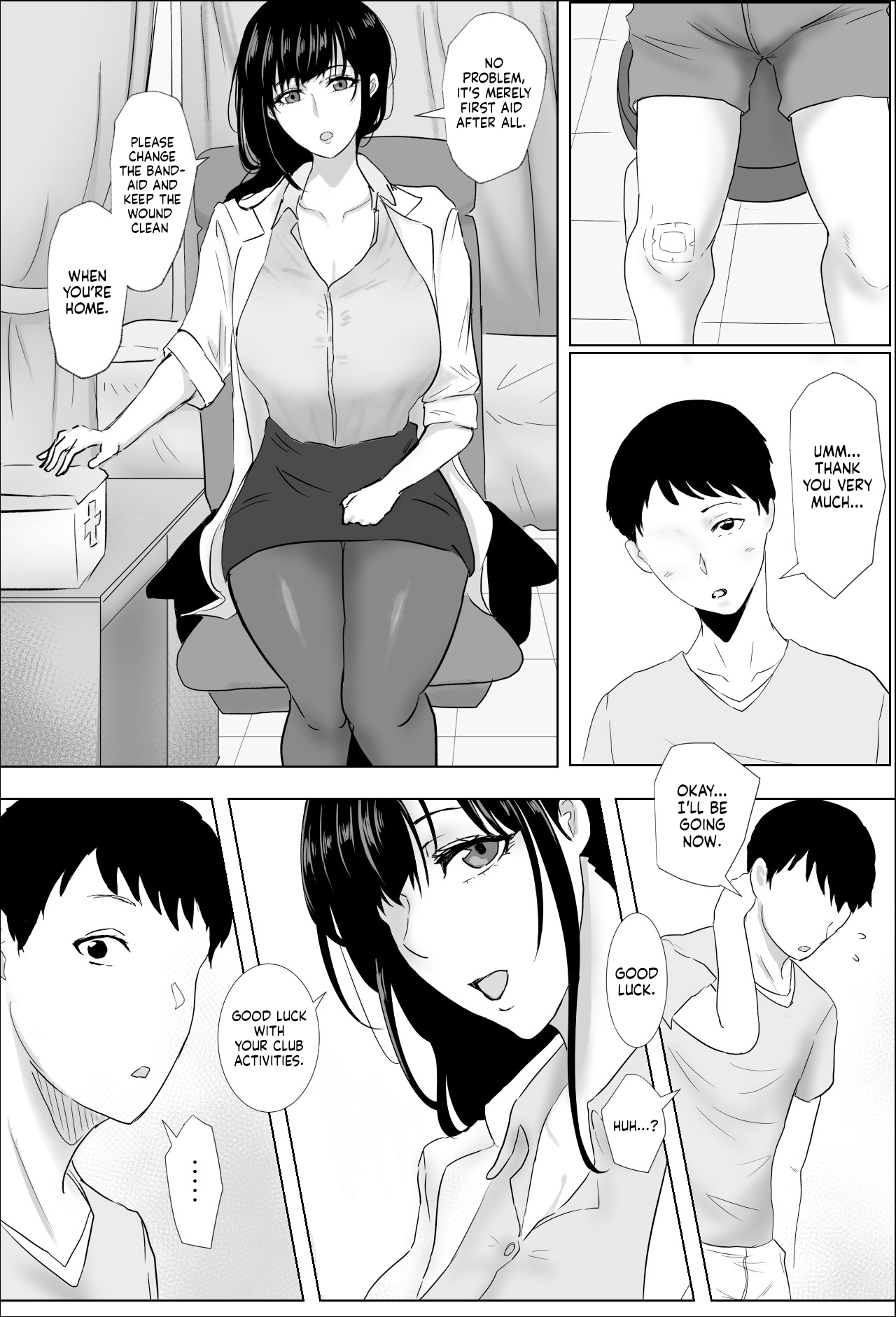 [Bachiuma (Tomii Roba)] Hokenshitsu no Sakakibara Sensei | Ms. Sakakibara, the School Nurse [English] [NudeSalad] - Page 16