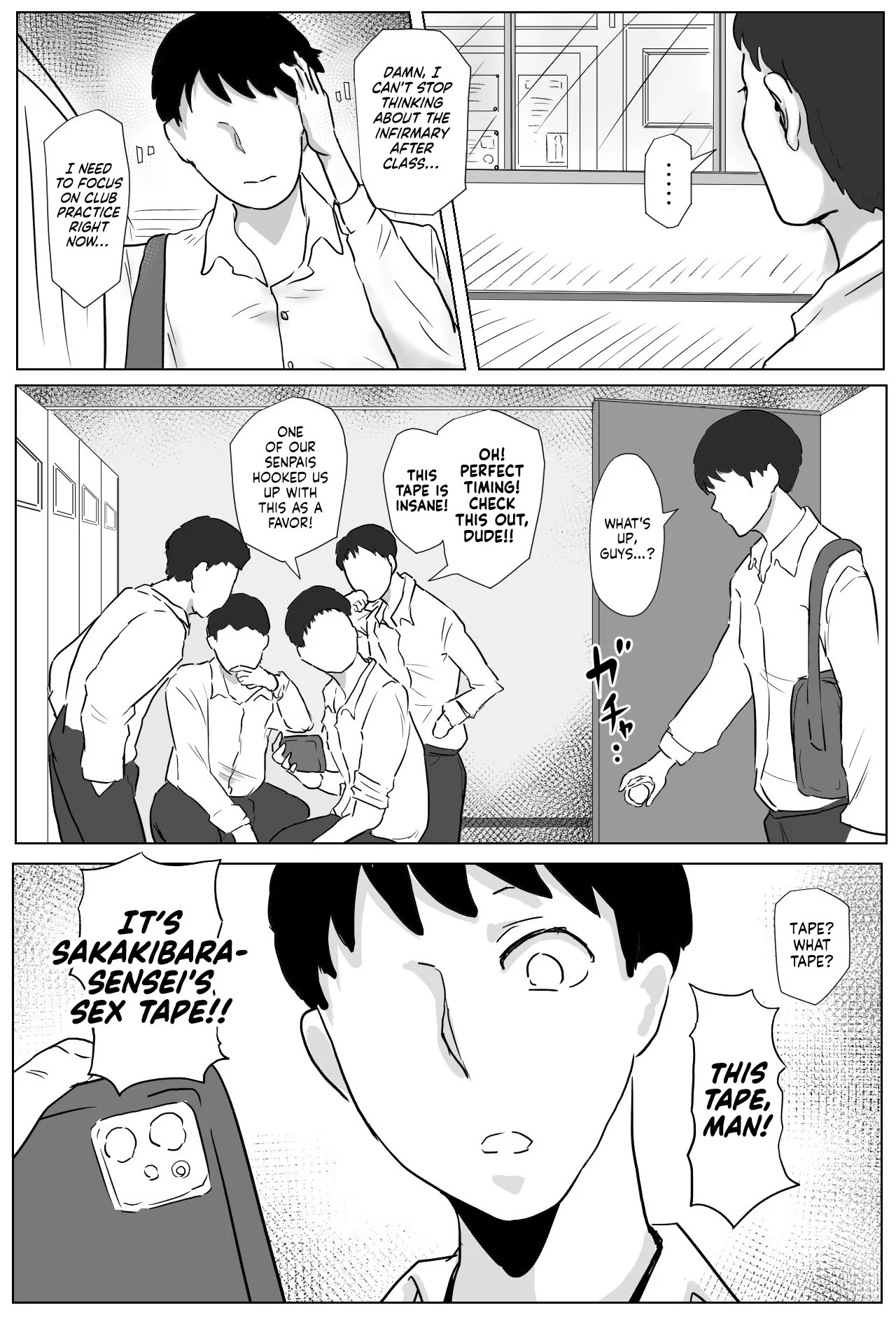[Bachiuma (Tomii Roba)] Hokenshitsu no Sakakibara Sensei | Ms. Sakakibara, the School Nurse [English] [NudeSalad] - Page 9