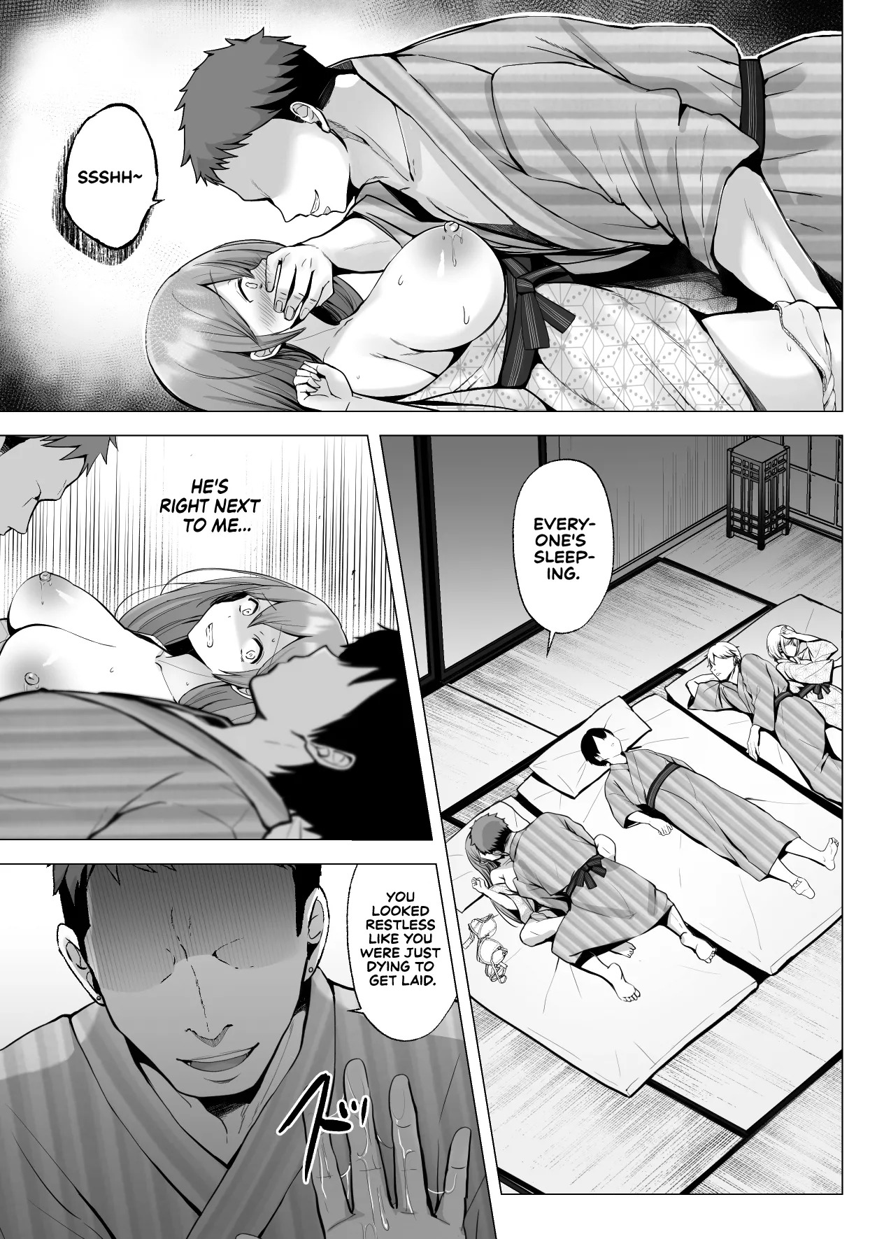 [Graphic L (Erun)] Soshite Kyou mo Moteasobareru 3 ~Minshuku Hen~ | And Today, Toyed With Again 3 ~Inn Edition~ [English] [Sonarin迫] - Page 14
