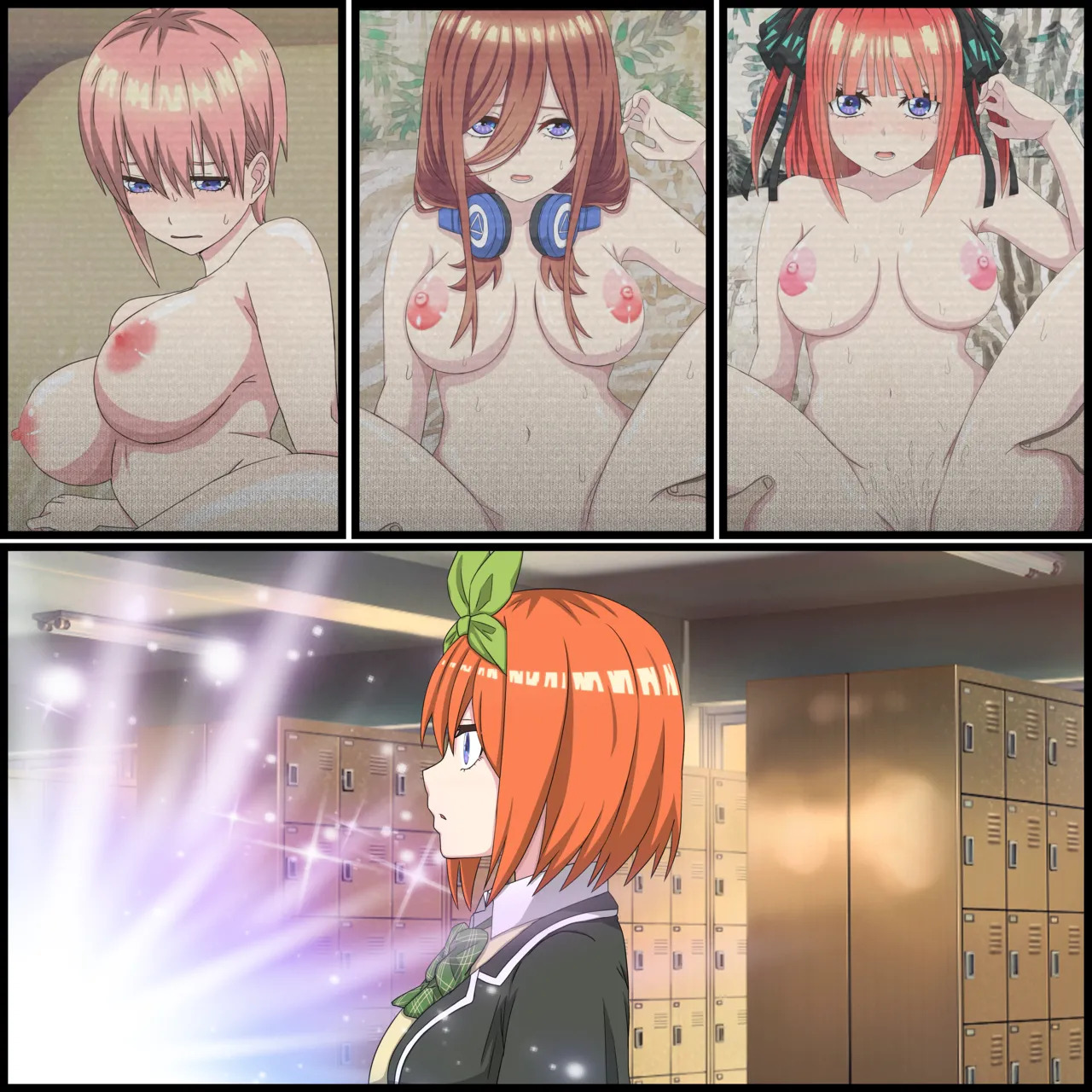 [Banana Style] Anime Chara to Sex Dekiru Appli 15,Yotsuba Hen (Gotoubun no Hanayome) - Page 22