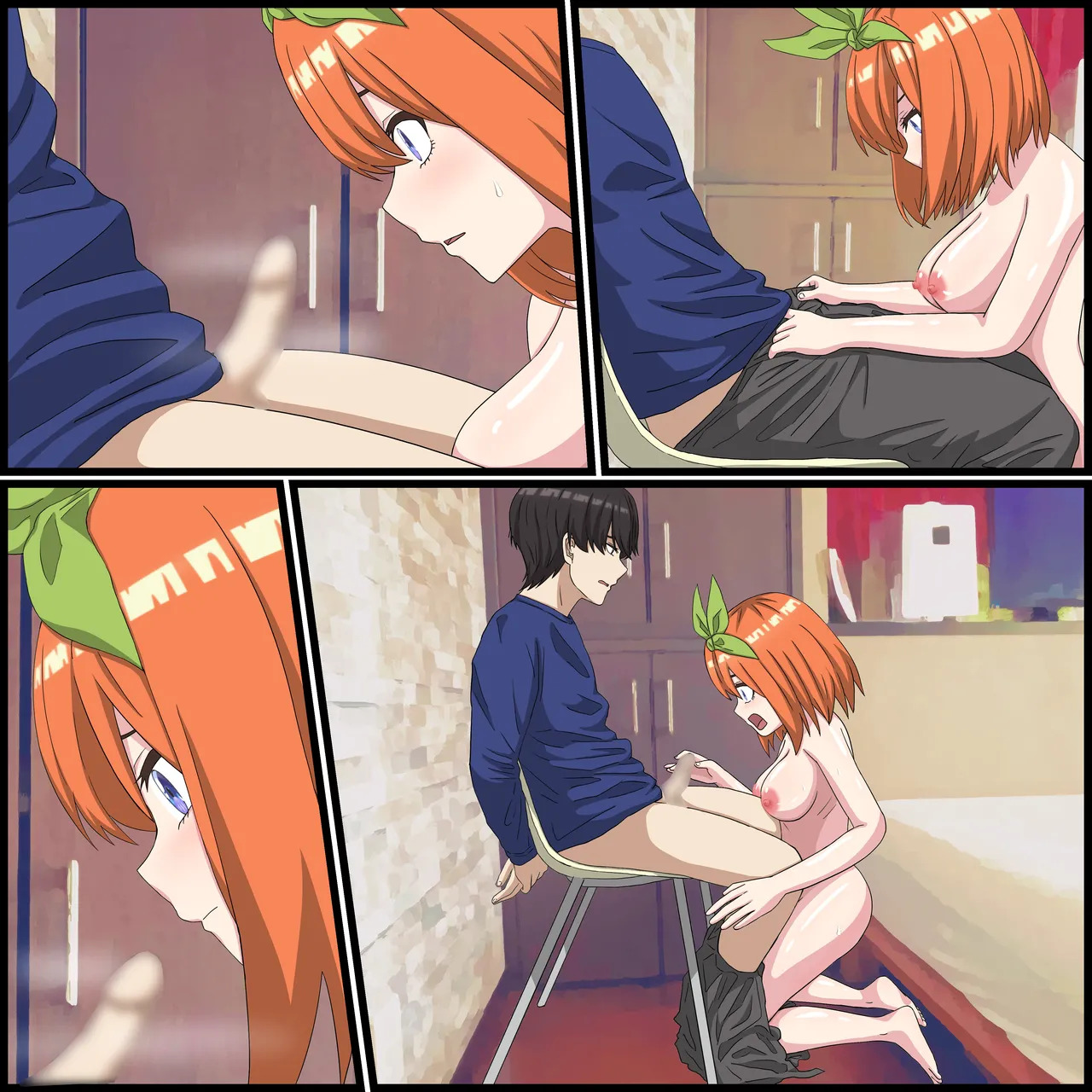 [Banana Style] Anime Chara to Sex Dekiru Appli 15,Yotsuba Hen (Gotoubun no Hanayome) - Page 28