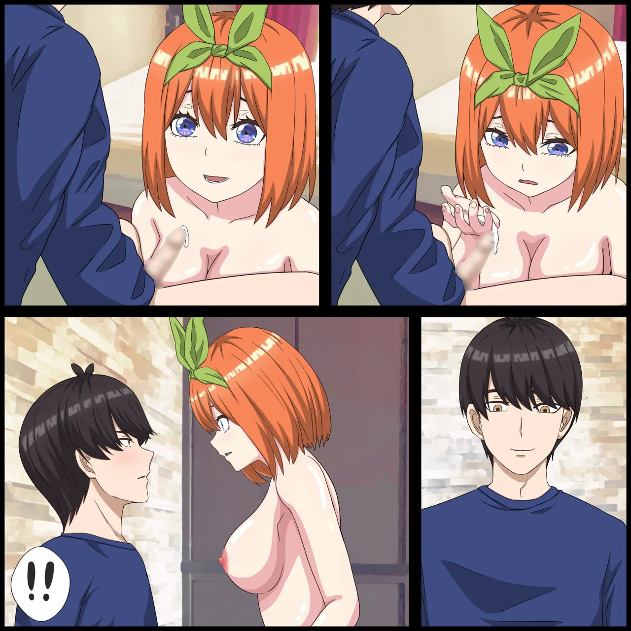 [Banana Style] Anime Chara to Sex Dekiru Appli 15,Yotsuba Hen (Gotoubun no Hanayome) - Page 32
