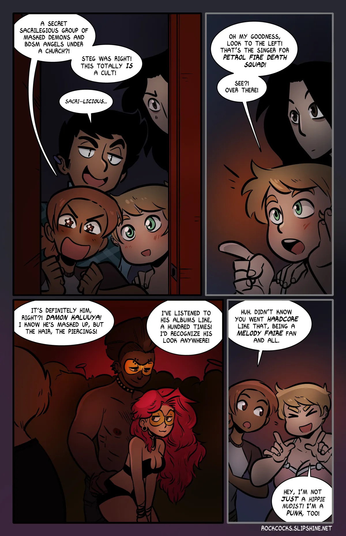 [Brad & Leslie Brown] The Rock Cocks - Track 20: Seven Minutes in Heaven [English] - Page 11