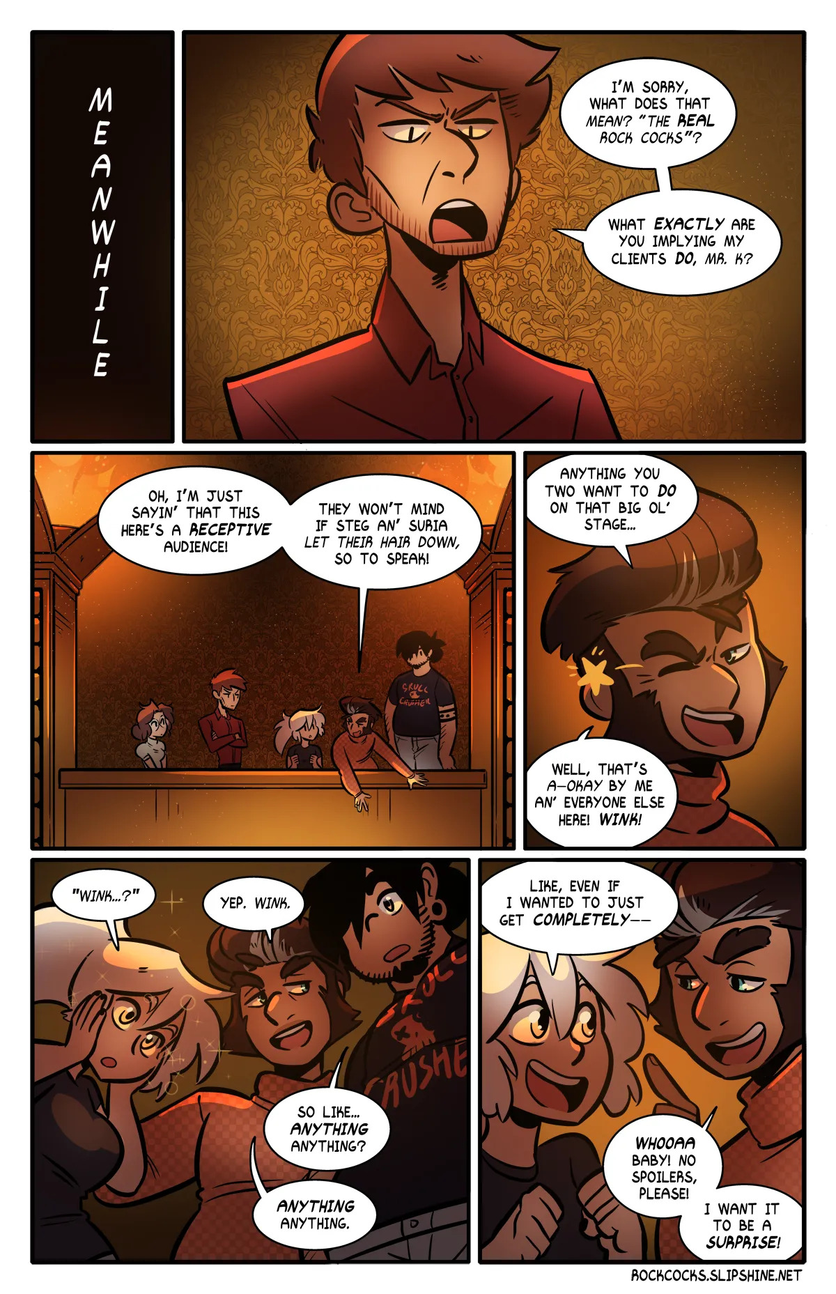 [Brad & Leslie Brown] The Rock Cocks - Track 20: Seven Minutes in Heaven [English] - Page 13