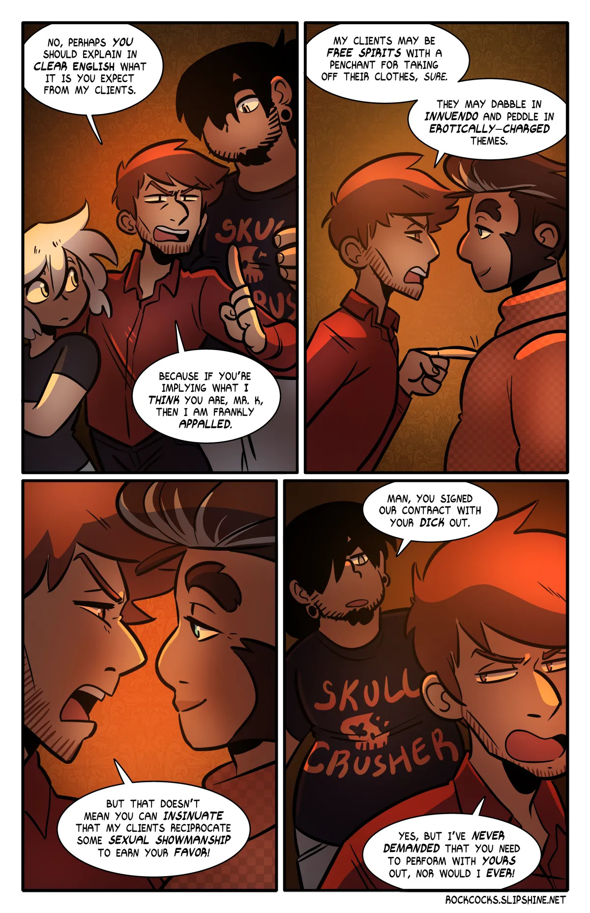 [Brad & Leslie Brown] The Rock Cocks - Track 20: Seven Minutes in Heaven [English] - Page 14