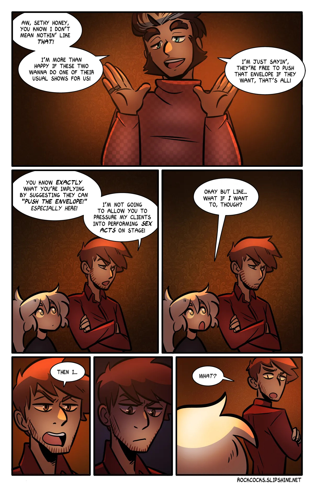 [Brad & Leslie Brown] The Rock Cocks - Track 20: Seven Minutes in Heaven [English] - Page 15