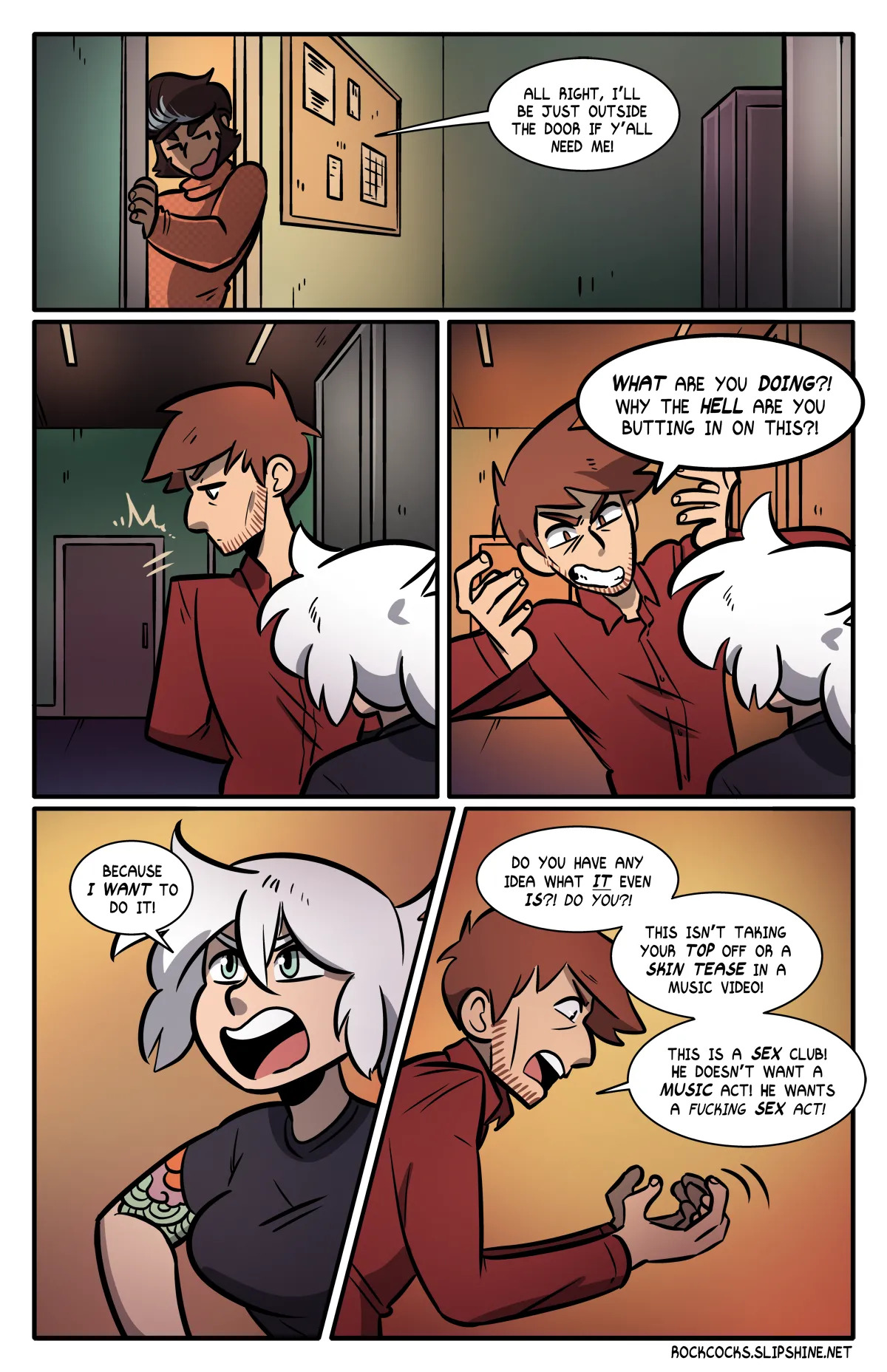 [Brad & Leslie Brown] The Rock Cocks - Track 20: Seven Minutes in Heaven [English] - Page 18