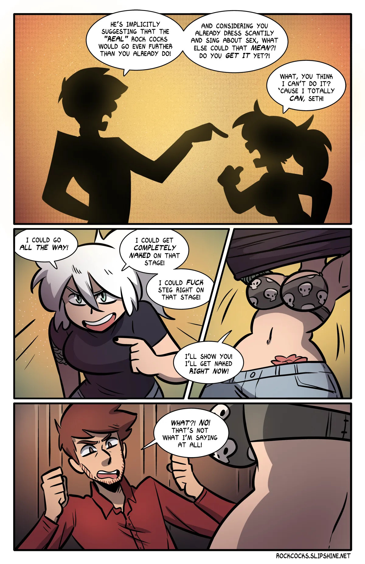 [Brad & Leslie Brown] The Rock Cocks - Track 20: Seven Minutes in Heaven [English] - Page 19