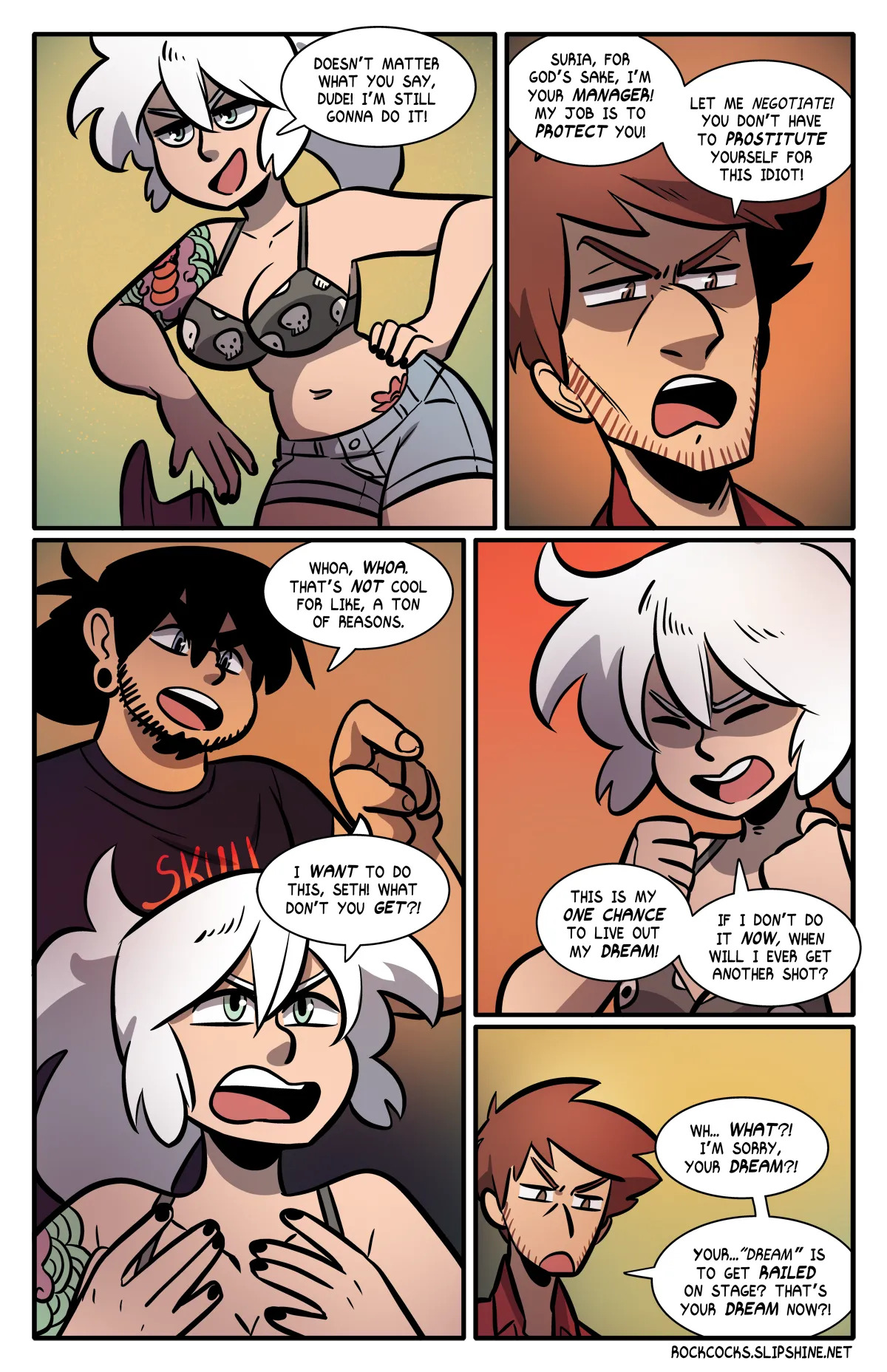 [Brad & Leslie Brown] The Rock Cocks - Track 20: Seven Minutes in Heaven [English] - Page 20