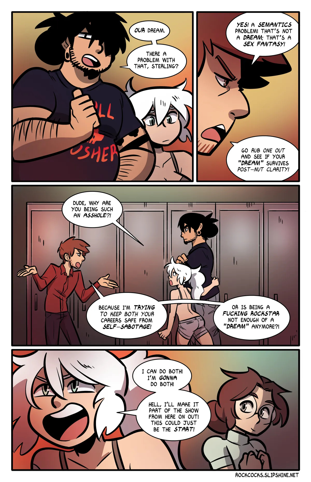 [Brad & Leslie Brown] The Rock Cocks - Track 20: Seven Minutes in Heaven [English] - Page 21