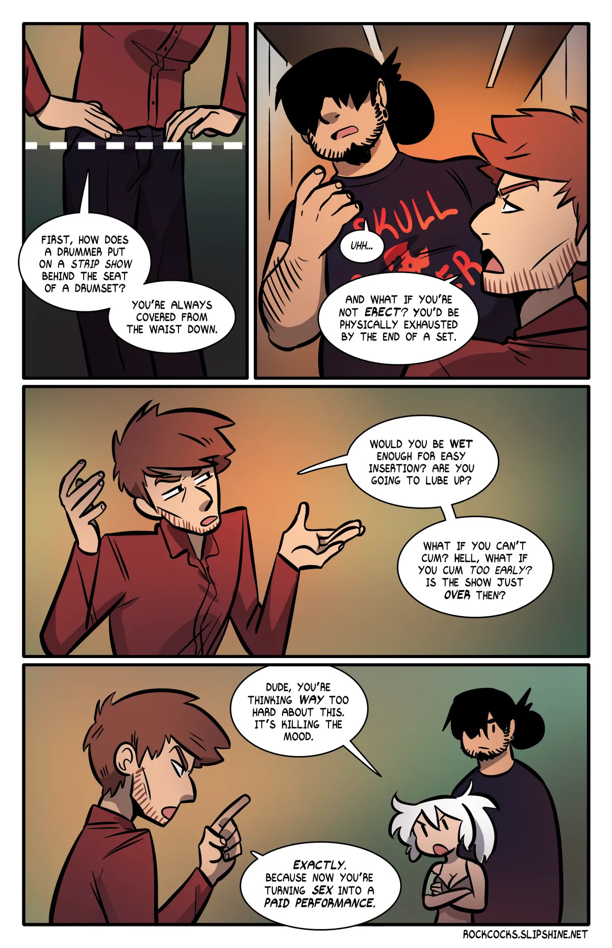 [Brad & Leslie Brown] The Rock Cocks - Track 20: Seven Minutes in Heaven [English] - Page 24