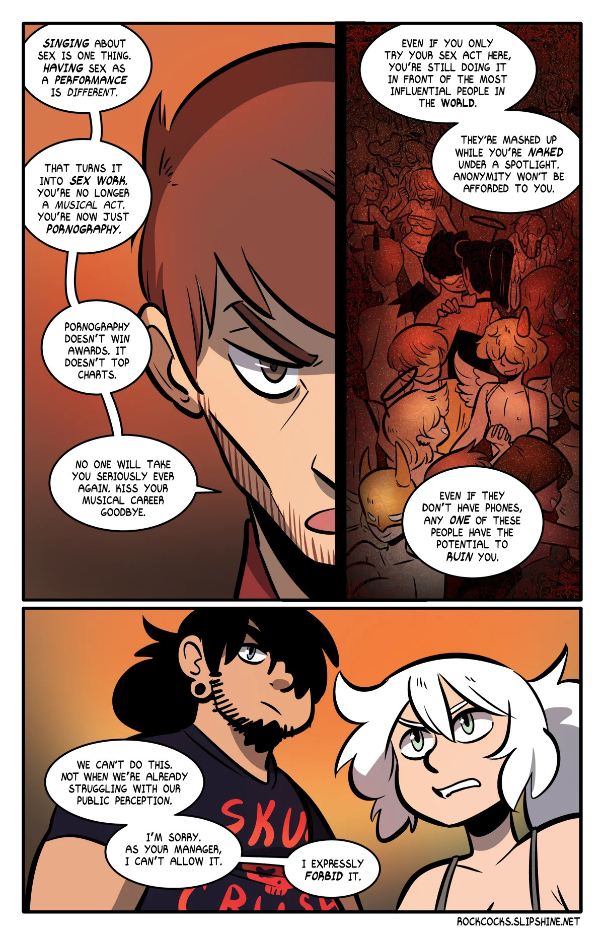 [Brad & Leslie Brown] The Rock Cocks - Track 20: Seven Minutes in Heaven [English] - Page 25