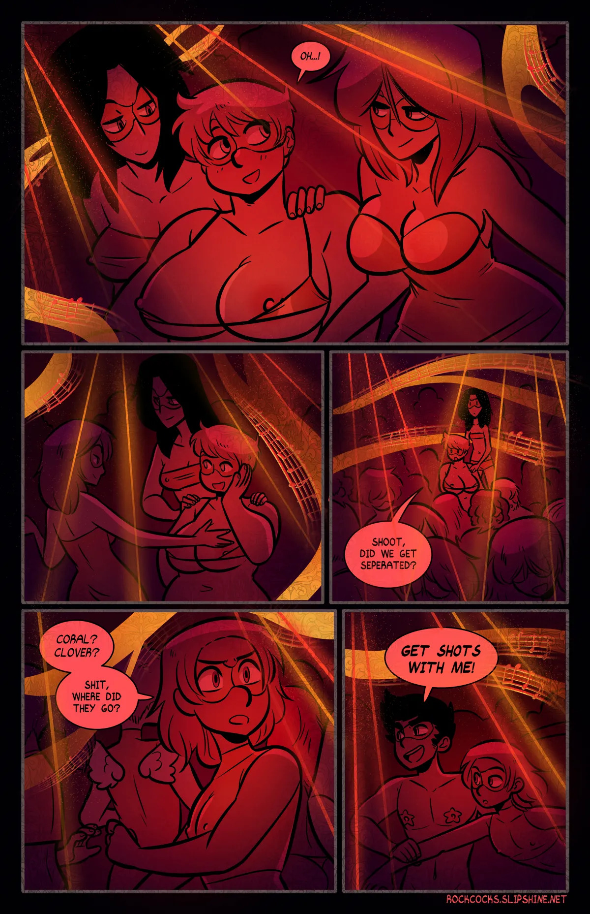 [Brad & Leslie Brown] The Rock Cocks - Track 20: Seven Minutes in Heaven [English] - Page 29