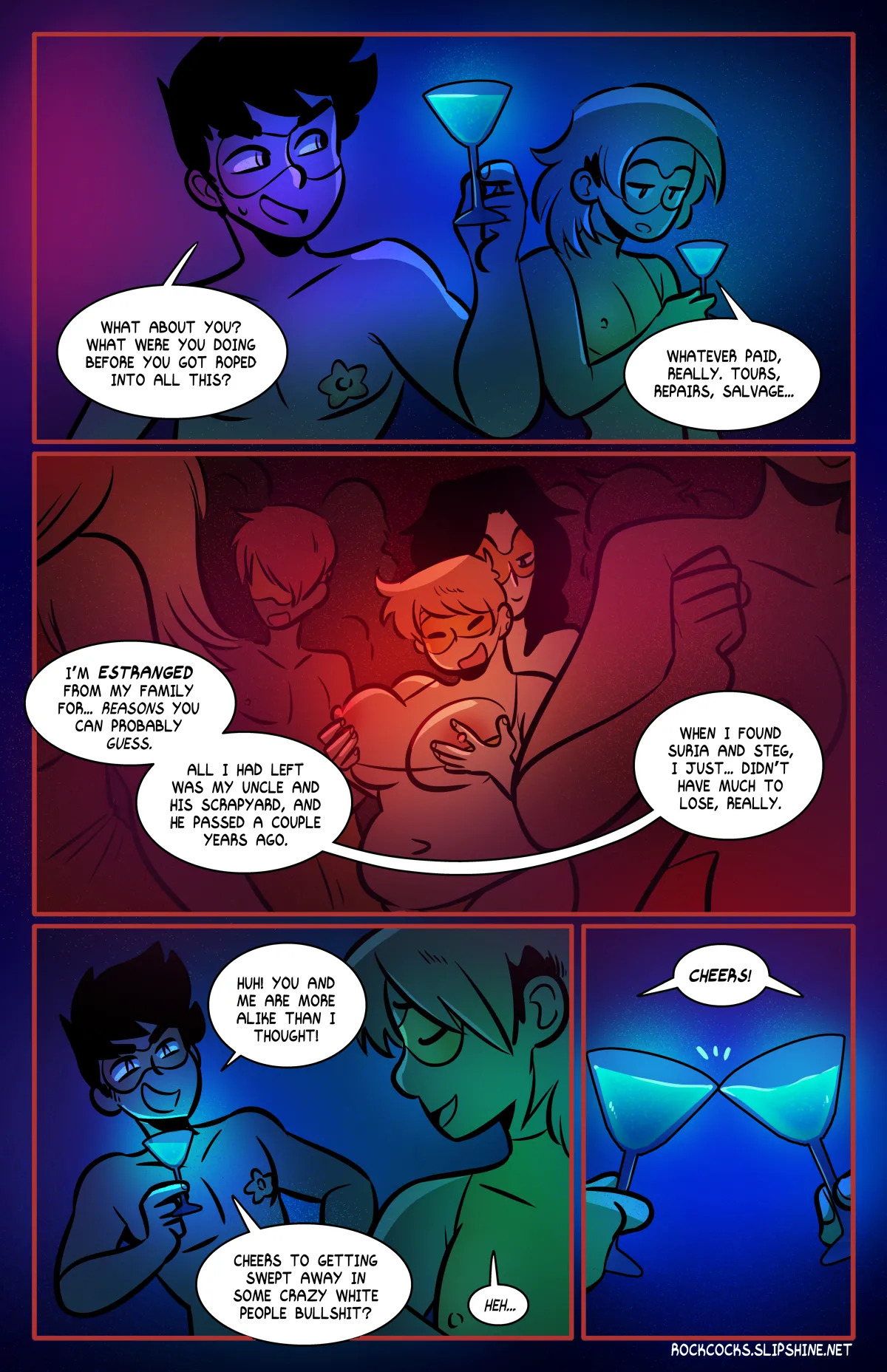 [Brad & Leslie Brown] The Rock Cocks - Track 20: Seven Minutes in Heaven [English] - Page 35