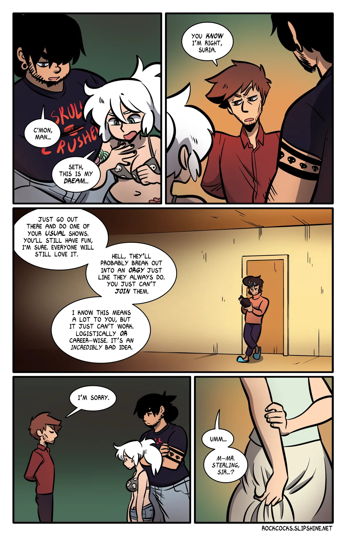 [Brad & Leslie Brown] The Rock Cocks - Track 20: Seven Minutes in Heaven [English] - Page 36