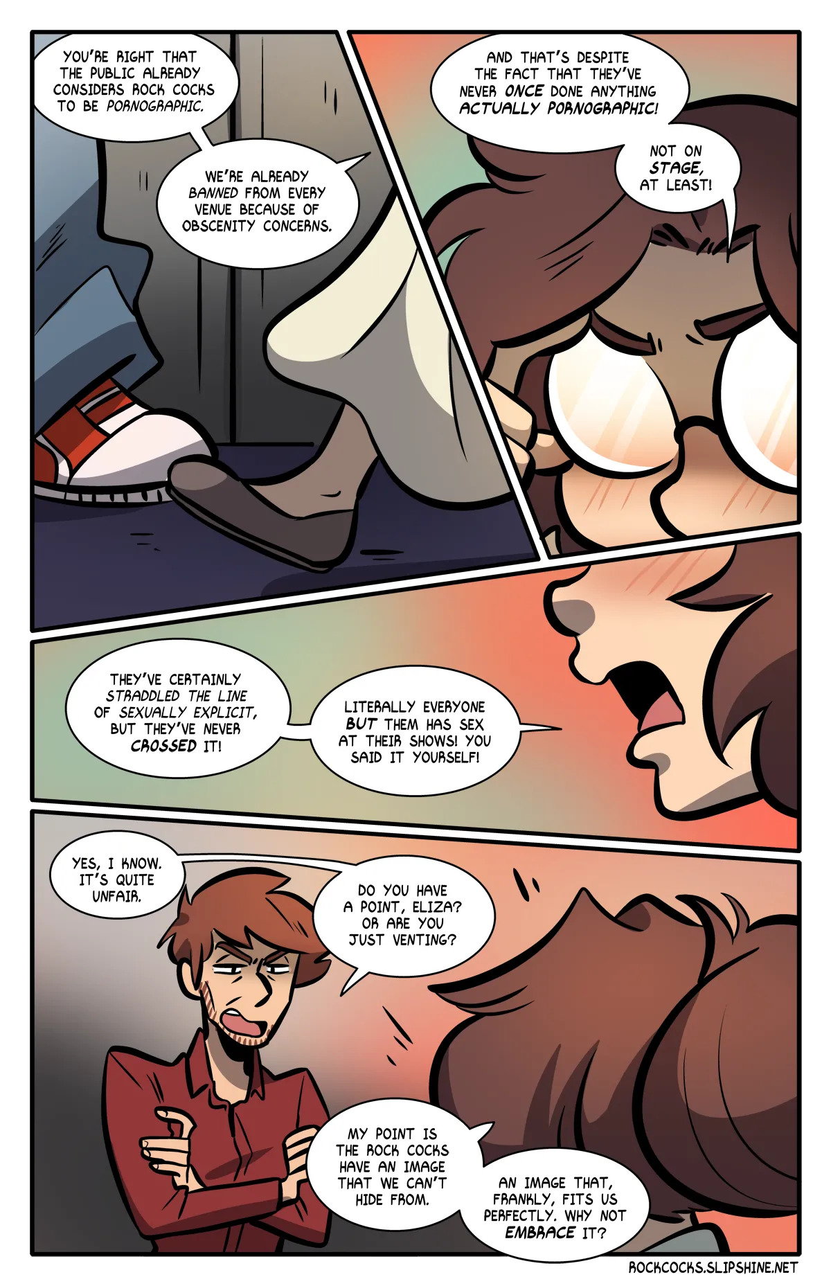 [Brad & Leslie Brown] The Rock Cocks - Track 20: Seven Minutes in Heaven [English] - Page 39