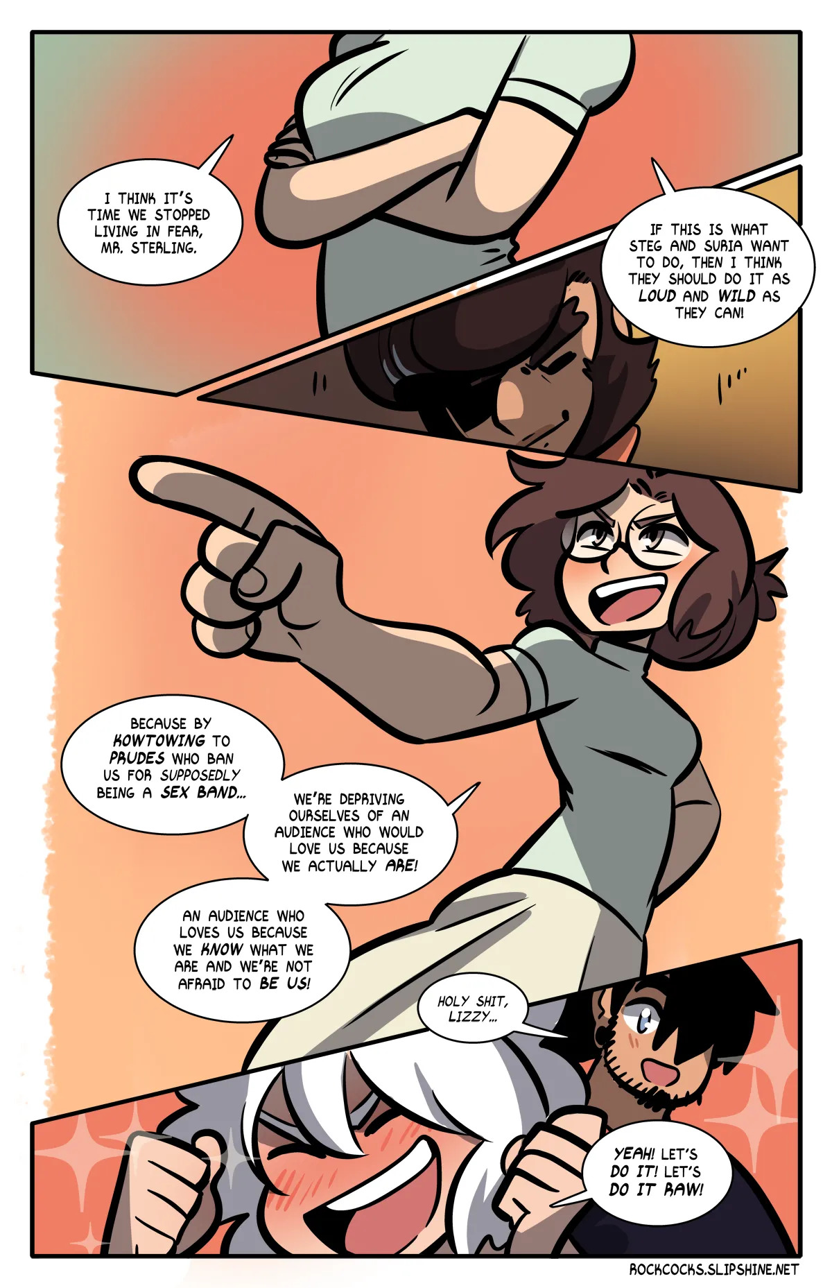 [Brad & Leslie Brown] The Rock Cocks - Track 20: Seven Minutes in Heaven [English] - Page 40
