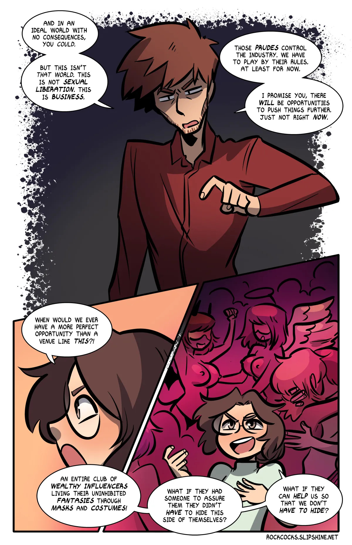 [Brad & Leslie Brown] The Rock Cocks - Track 20: Seven Minutes in Heaven [English] - Page 41