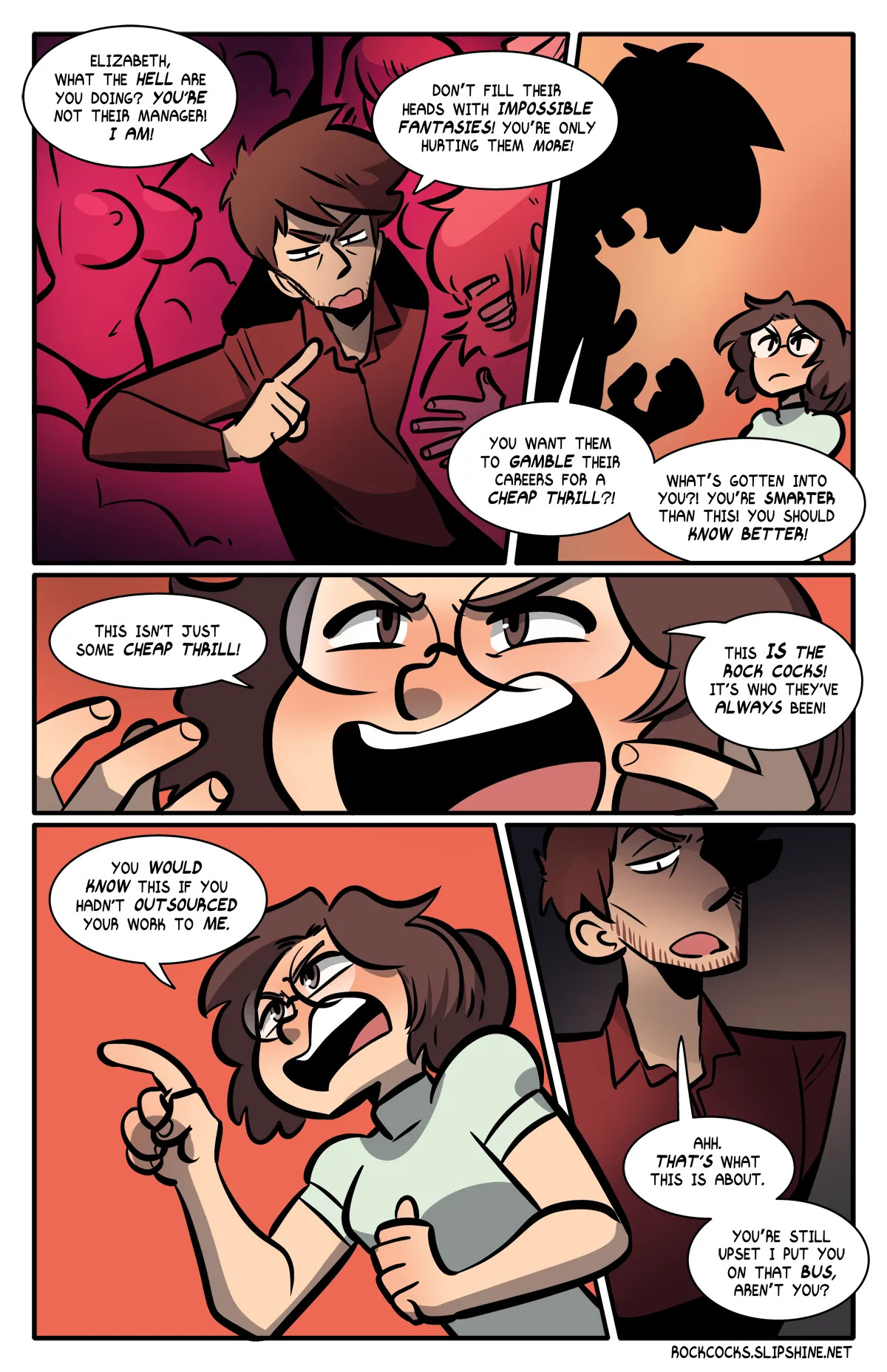 [Brad & Leslie Brown] The Rock Cocks - Track 20: Seven Minutes in Heaven [English] - Page 42
