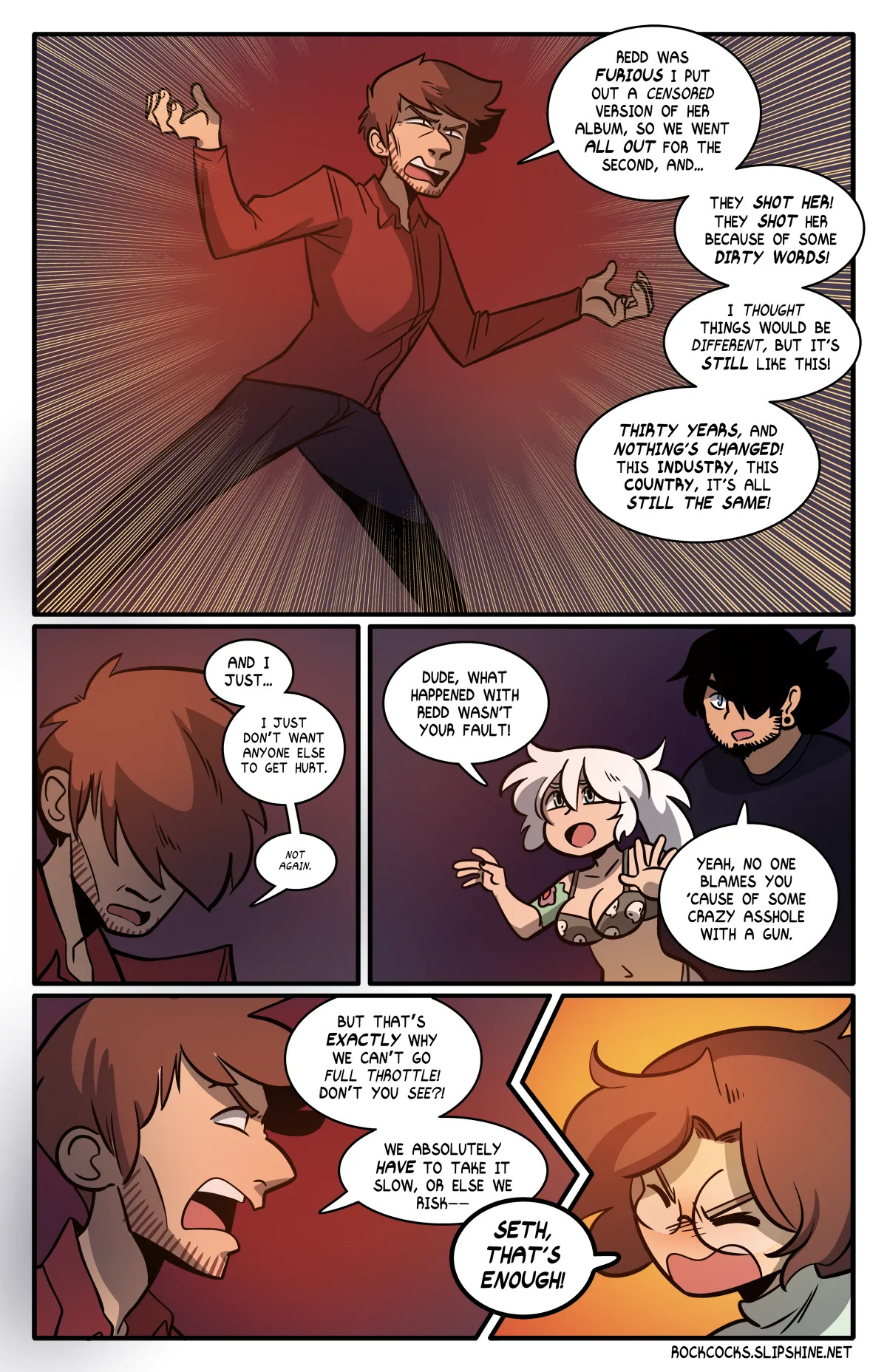 [Brad & Leslie Brown] The Rock Cocks - Track 20: Seven Minutes in Heaven [English] - Page 45