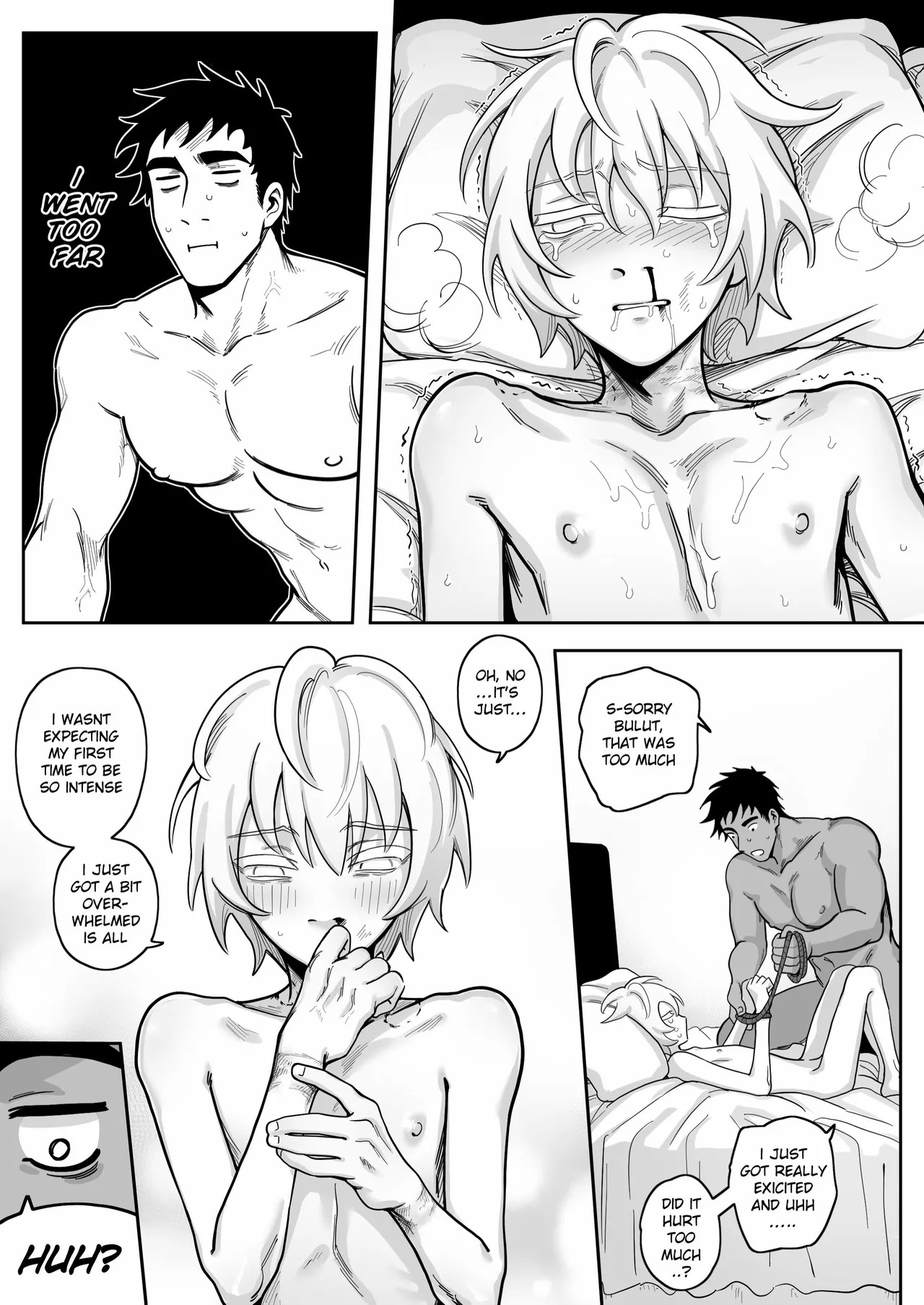 [Schweinchen31] Dosukebena Roommate o Wakara Seru Hanashi | Teaching My Perverted Roommate a Lesson [English] [Decensored] - Page 27
