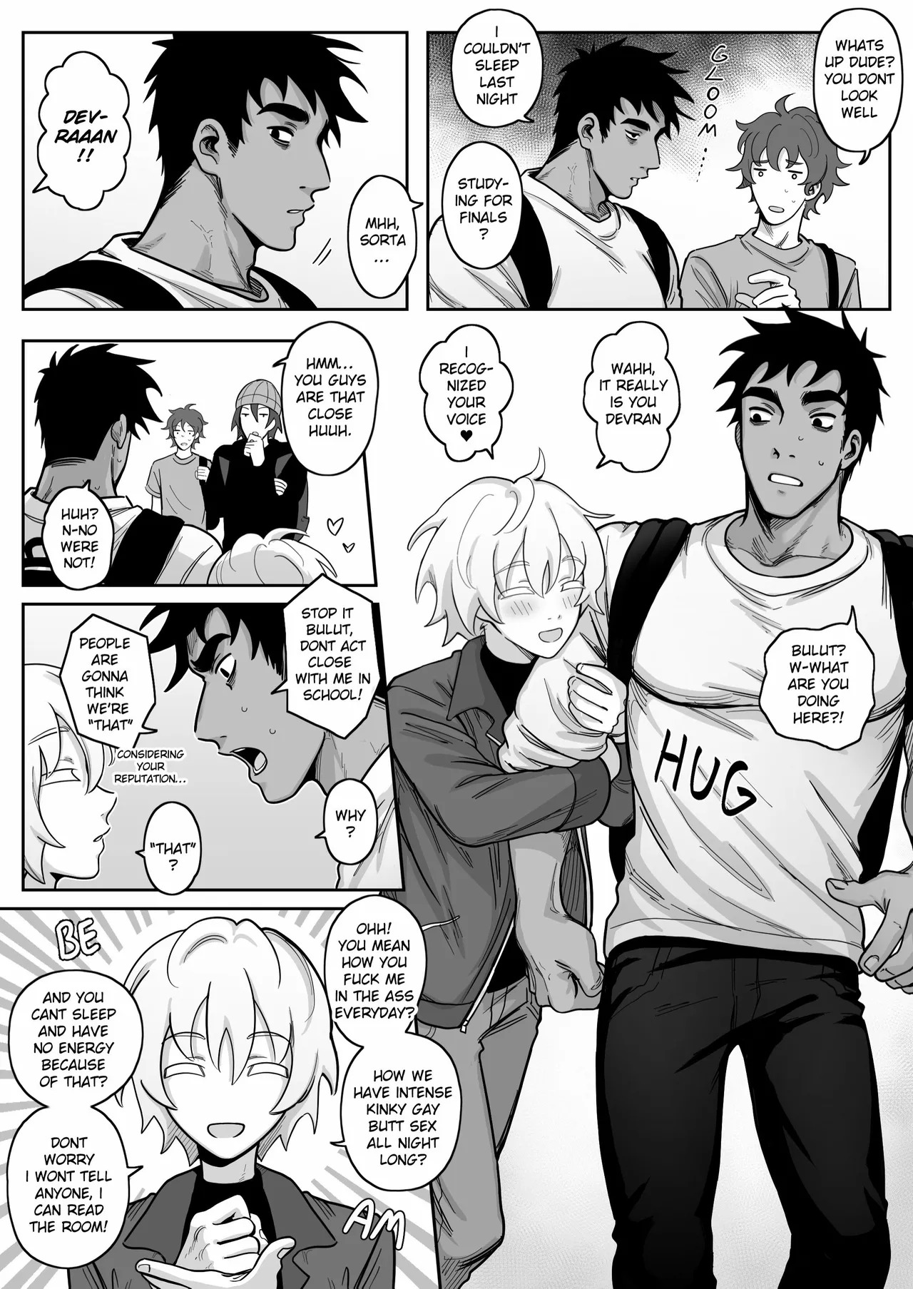 [Schweinchen31] Dosukebena Roommate o Wakara Seru Hanashi | Teaching My Perverted Roommate a Lesson [English] [Decensored] - Page 33