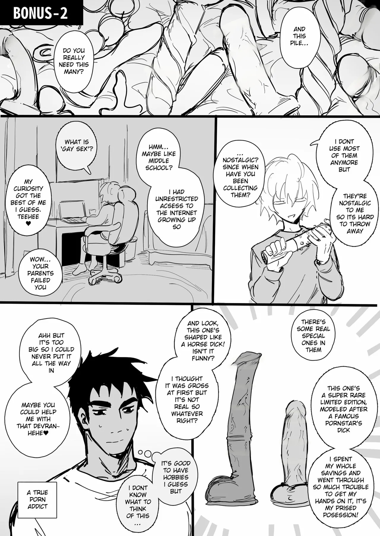 [Schweinchen31] Dosukebena Roommate o Wakara Seru Hanashi | Teaching My Perverted Roommate a Lesson [English] [Decensored] - Page 39