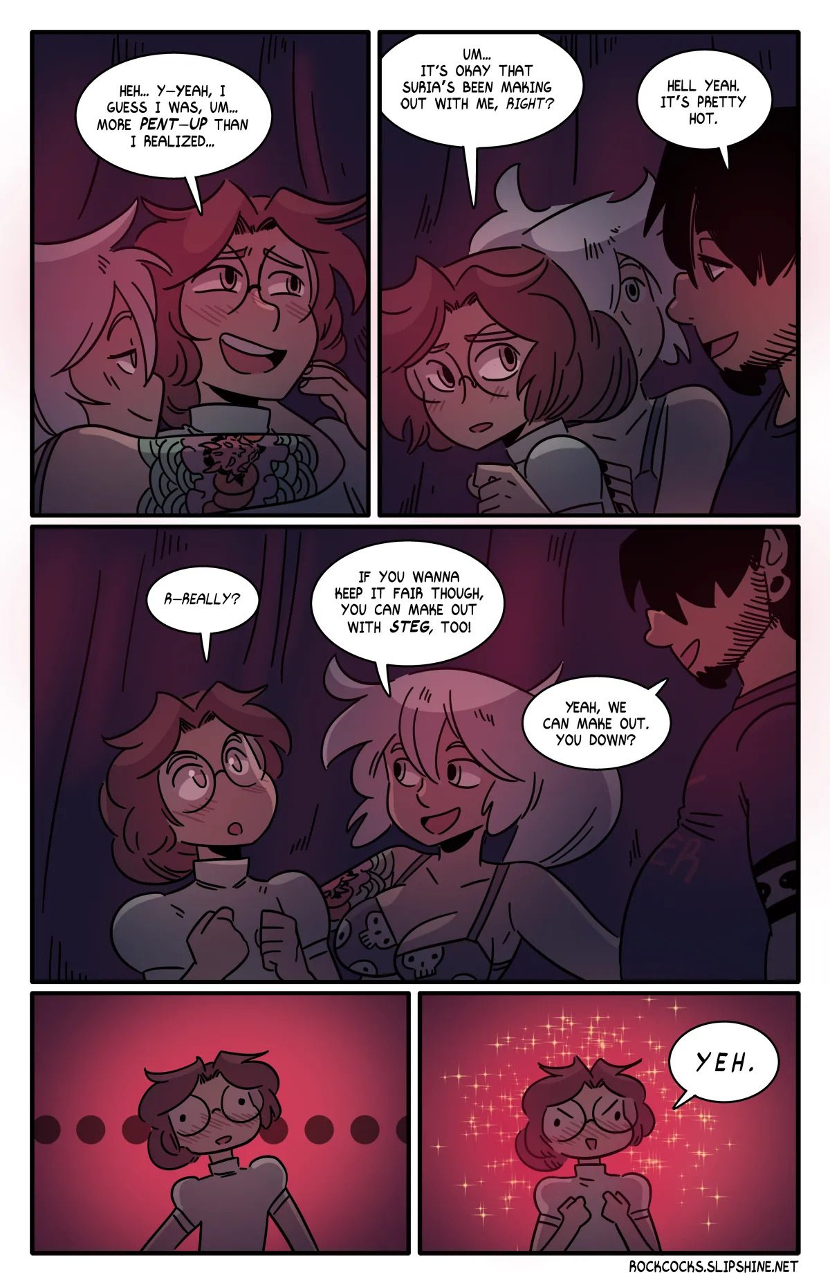 [Brad & Leslie Brown] The Rock Cocks - Track 21: The First Sin [English] [Ongoing] - Page 12