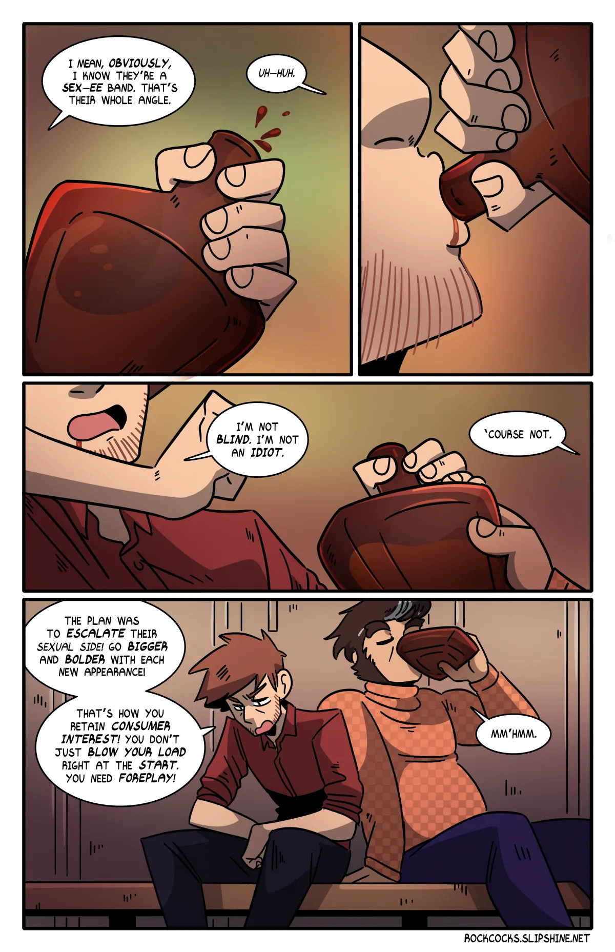 [Brad & Leslie Brown] The Rock Cocks - Track 21: The First Sin [English] [Ongoing] - Page 18