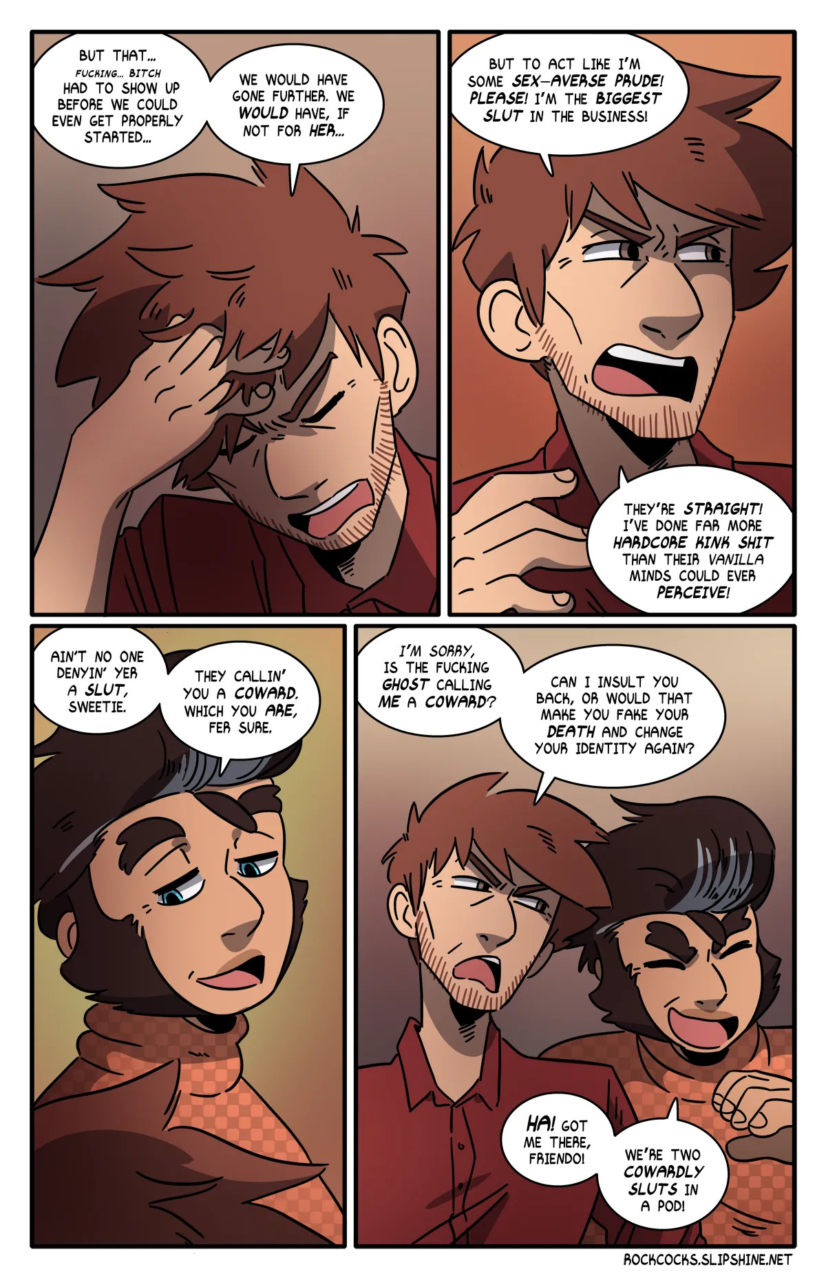 [Brad & Leslie Brown] The Rock Cocks - Track 21: The First Sin [English] [Ongoing] - Page 19