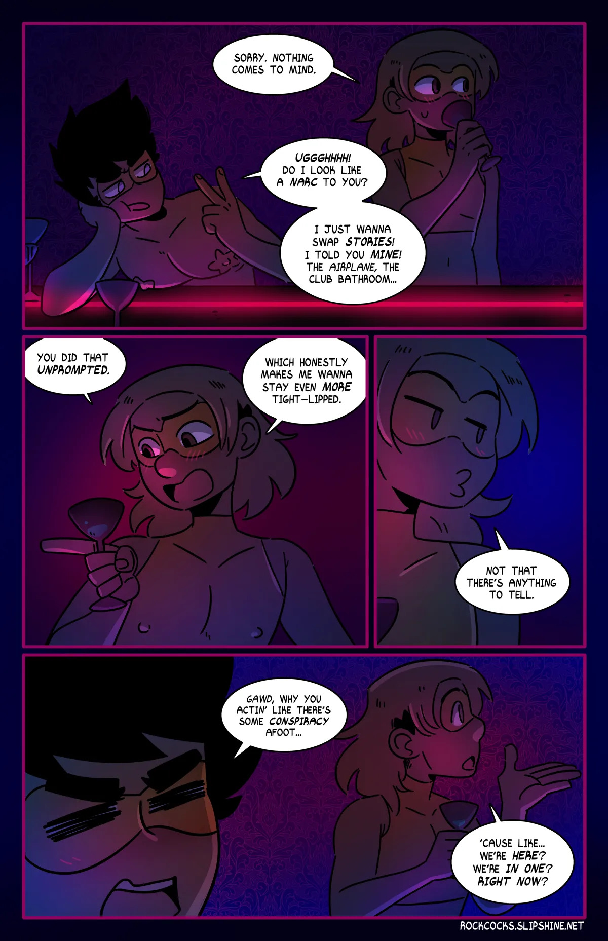 [Brad & Leslie Brown] The Rock Cocks - Track 21: The First Sin [English] [Ongoing] - Page 23