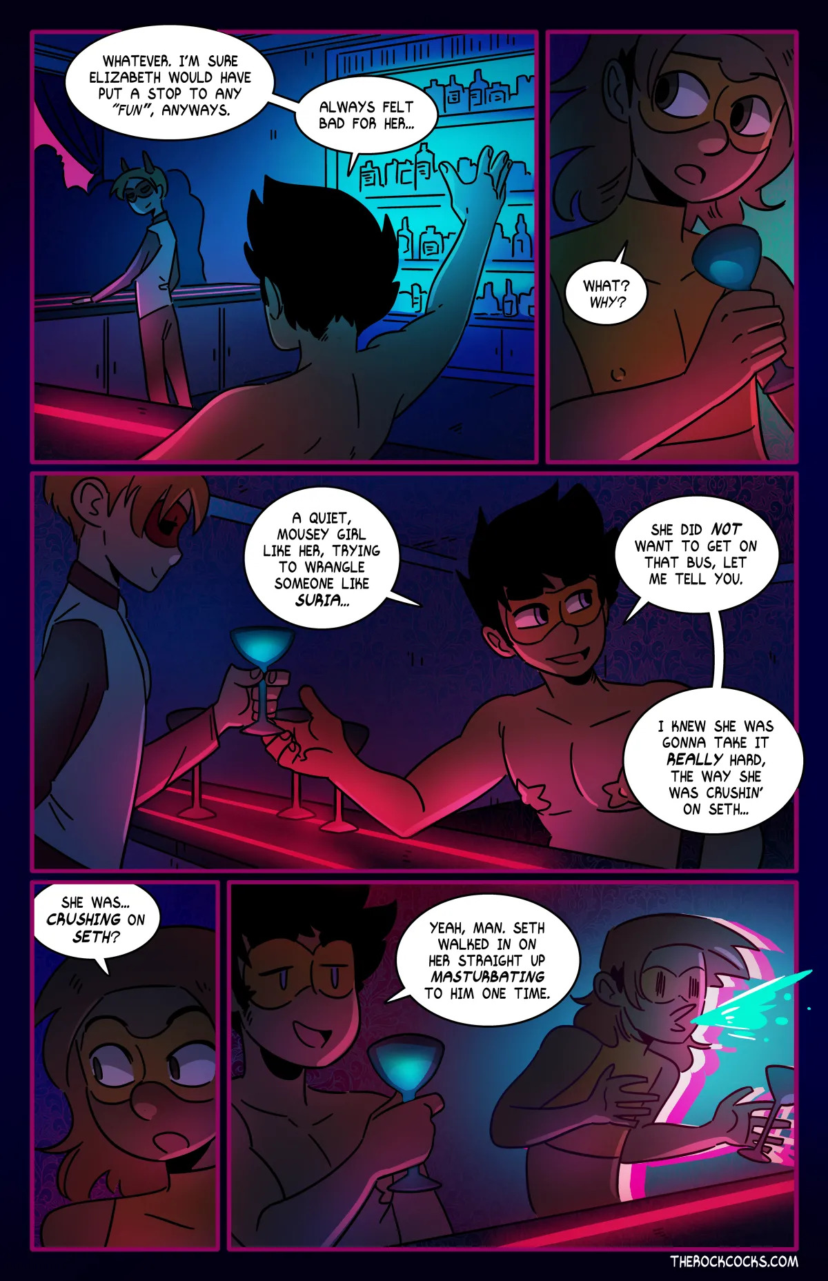 [Brad & Leslie Brown] The Rock Cocks - Track 21: The First Sin [English] [Ongoing] - Page 24