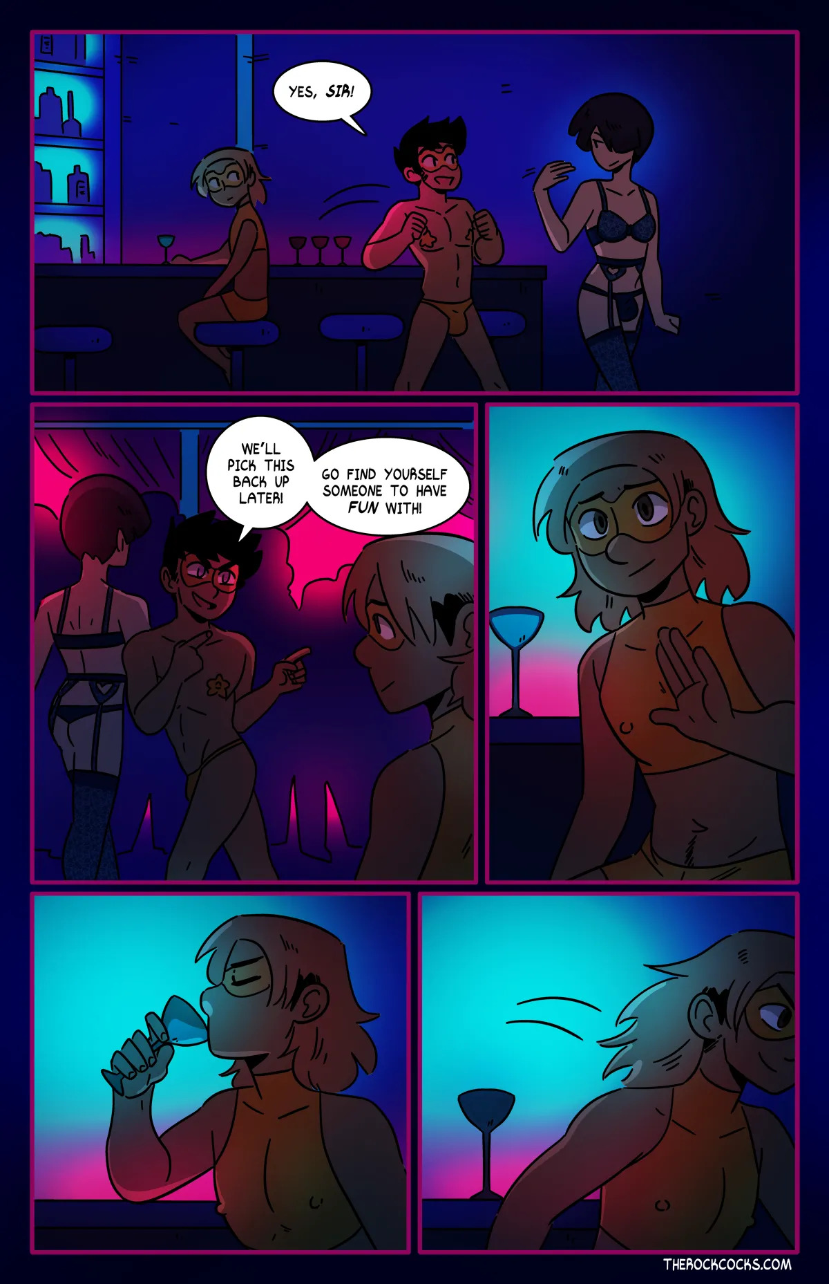 [Brad & Leslie Brown] The Rock Cocks - Track 21: The First Sin [English] [Ongoing] - Page 28