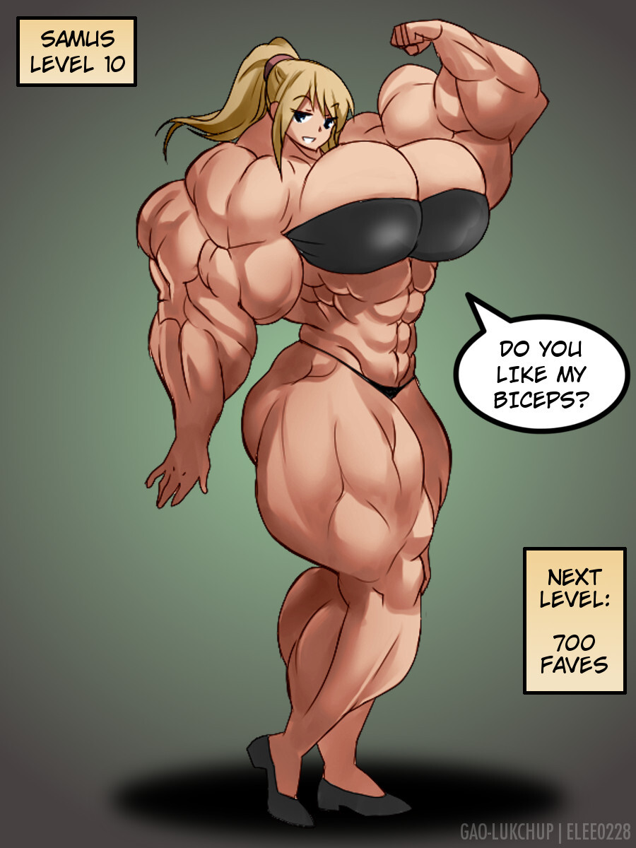 Samus Muscle Growth [elle0228] - Page 10