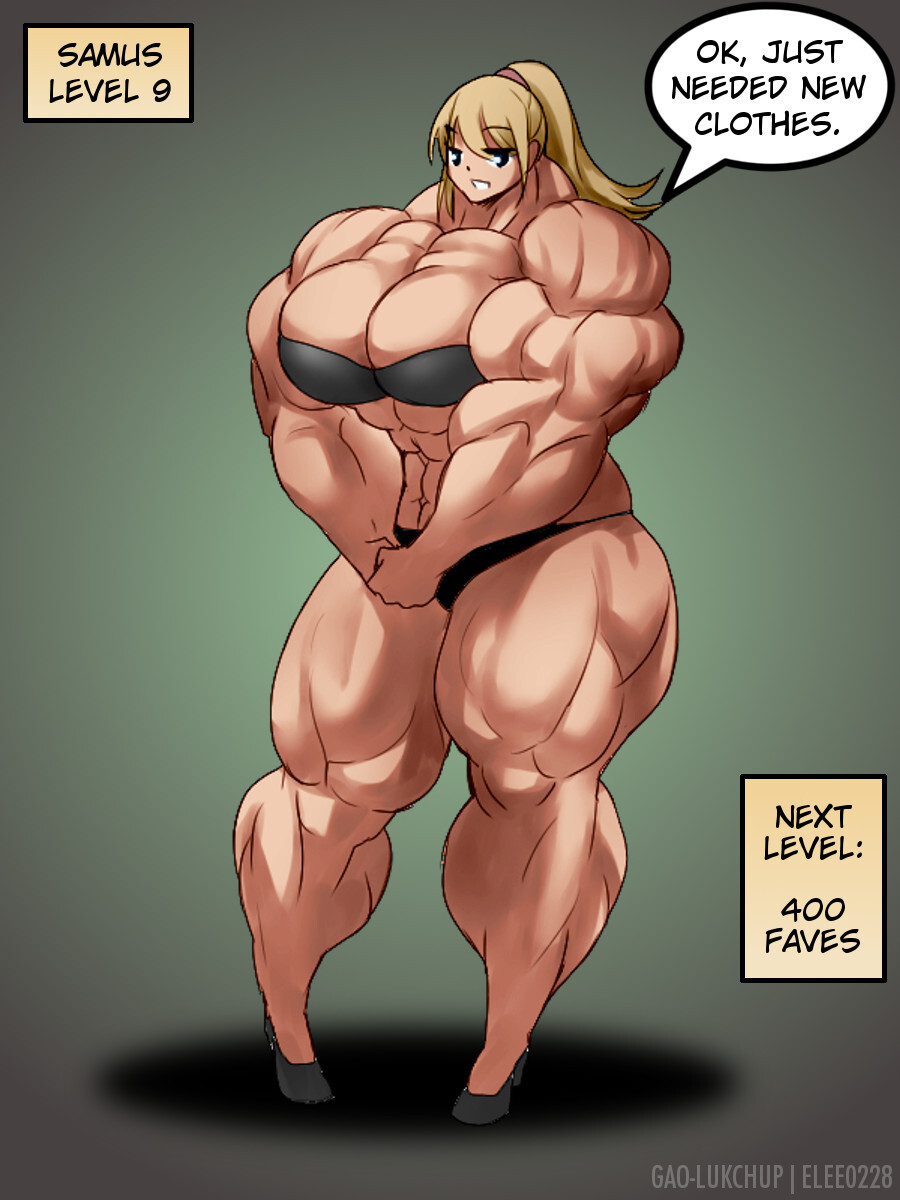 Samus Muscle Growth [elle0228] - Page 9