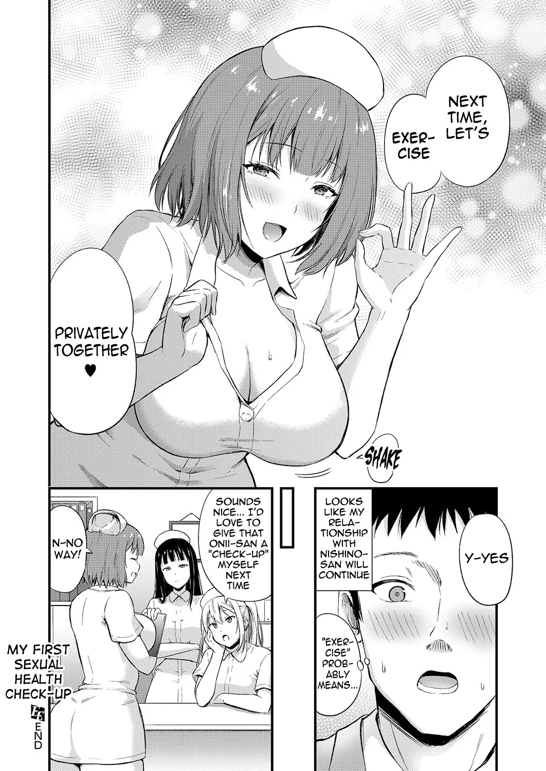 [Todoroki Kangoku] はじめての健康ちん断 | My first sexual health check-up (COMIC ExE 60) [English] [meganekun_tl] [Digital] - Page 24