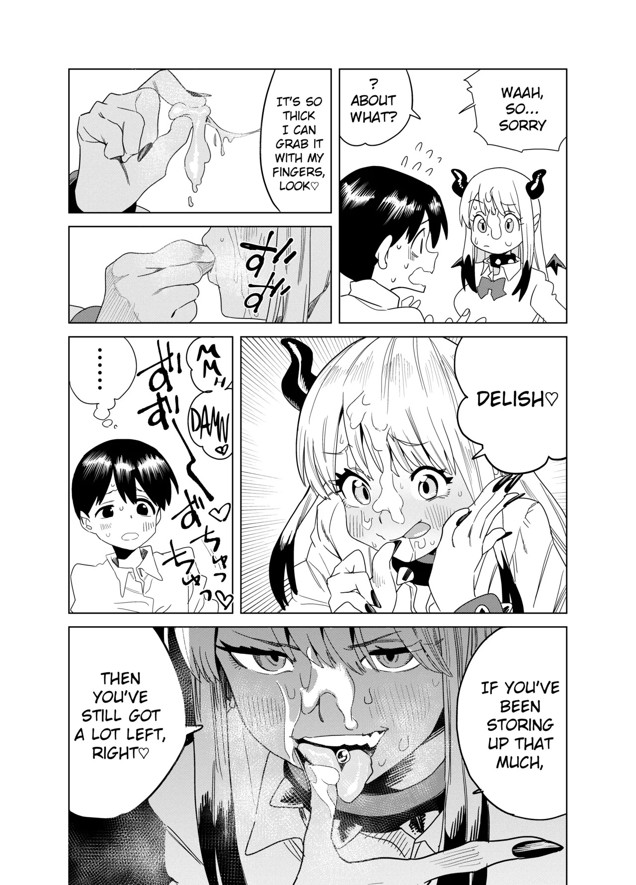 [Gya-tei] Tenkou Shitekita Gal Succubus no Gochisou wa Boku Hitori!? [English] - Page 16