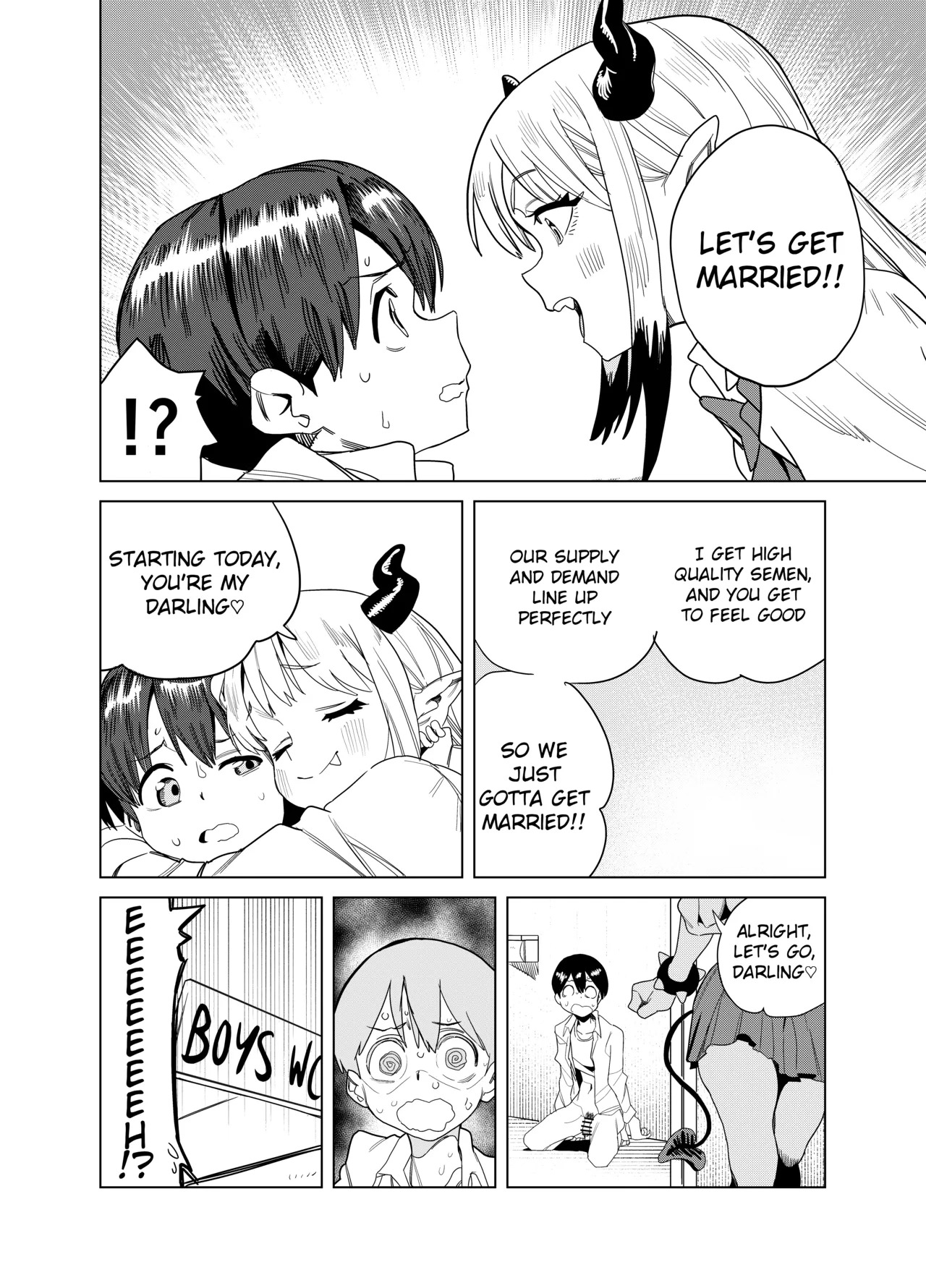 [Gya-tei] Tenkou Shitekita Gal Succubus no Gochisou wa Boku Hitori!? [English] - Page 23