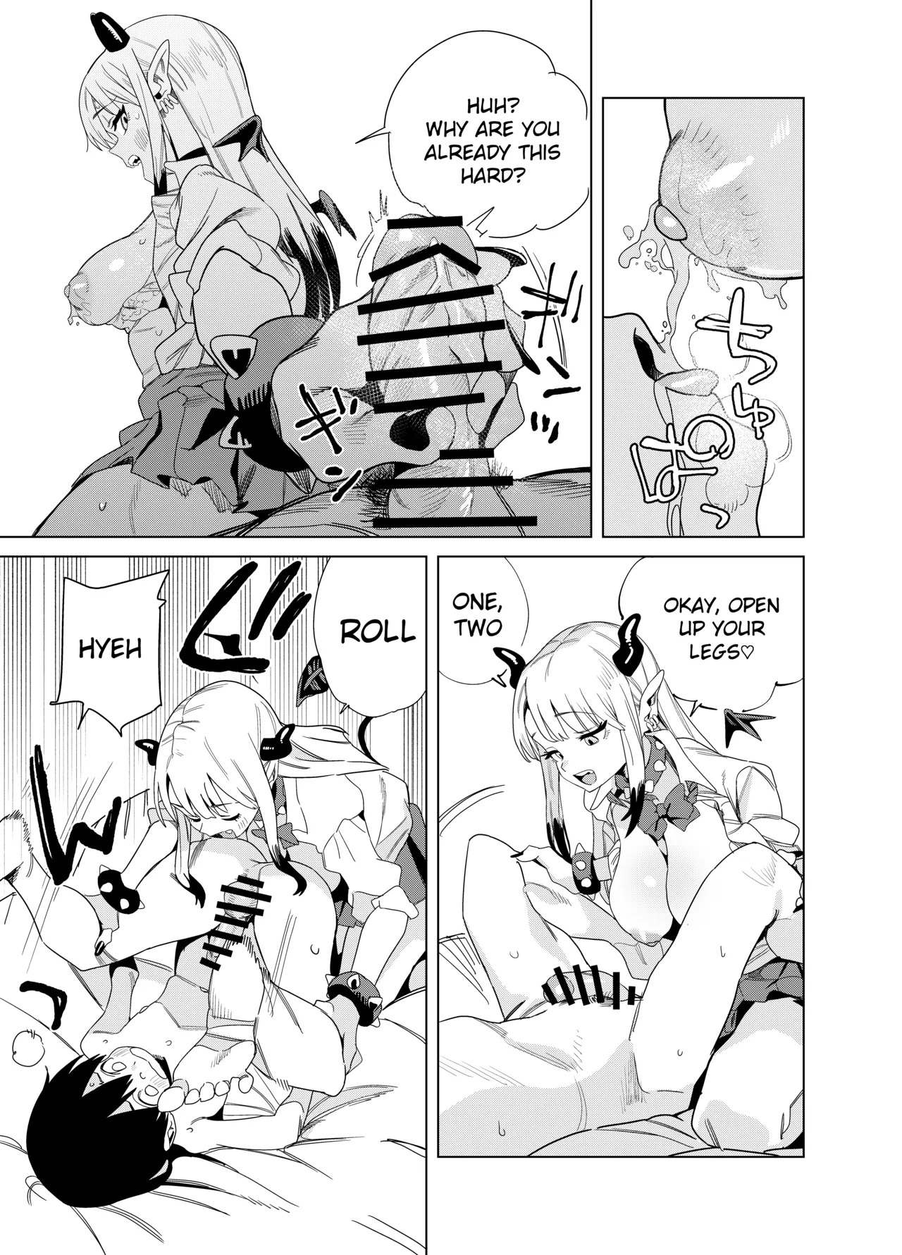 [Gya-tei] Tenkou Shitekita Gal Succubus no Gochisou wa Boku Hitori!? [English] - Page 32