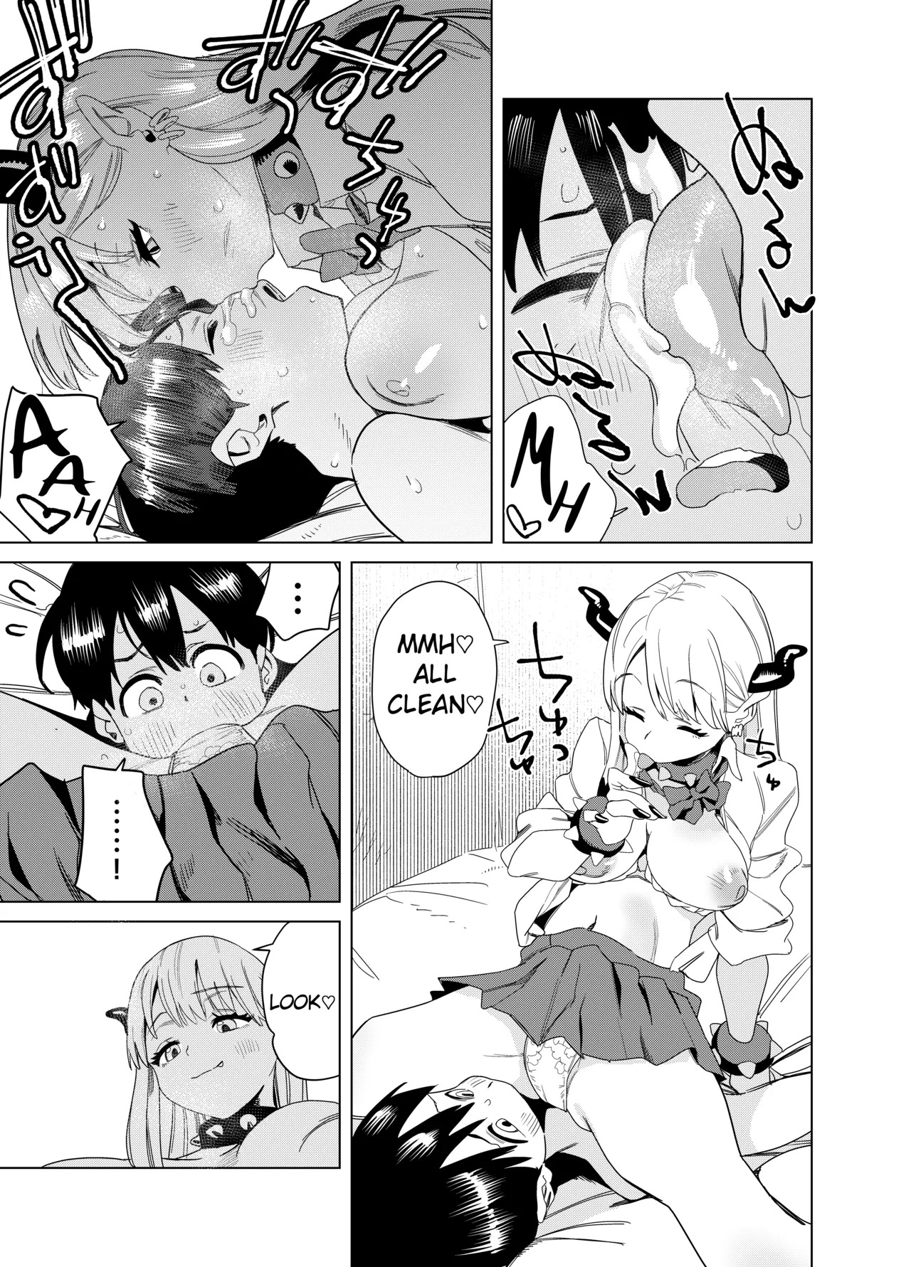 [Gya-tei] Tenkou Shitekita Gal Succubus no Gochisou wa Boku Hitori!? [English] - Page 36